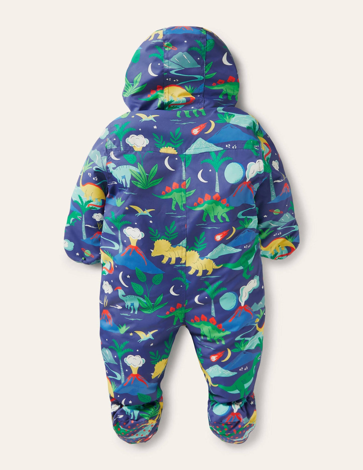 Dinos Waterproof Snowsuit-Starboard Blue Dinos