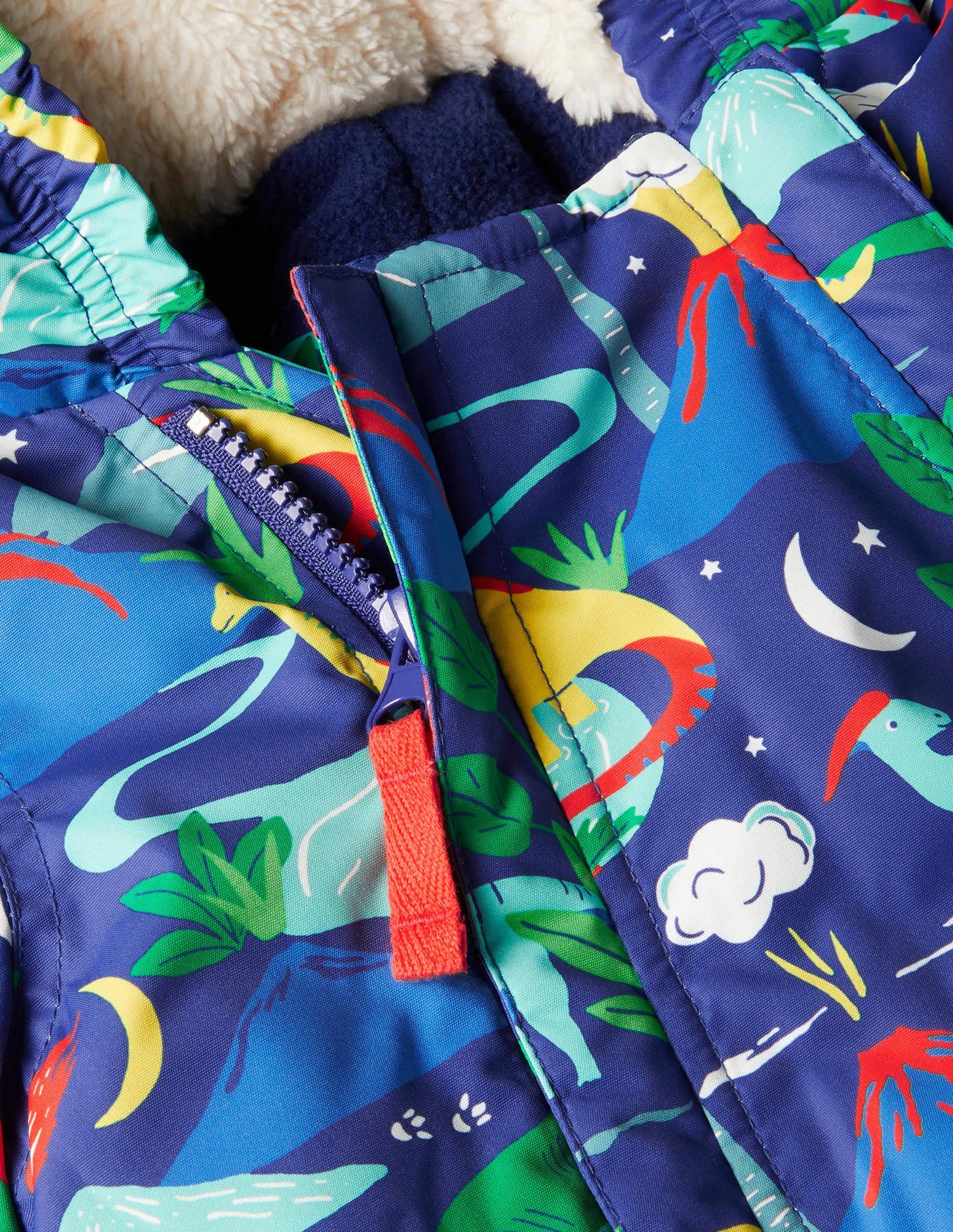 Dinos Waterproof Snowsuit-Starboard Blue Dinos