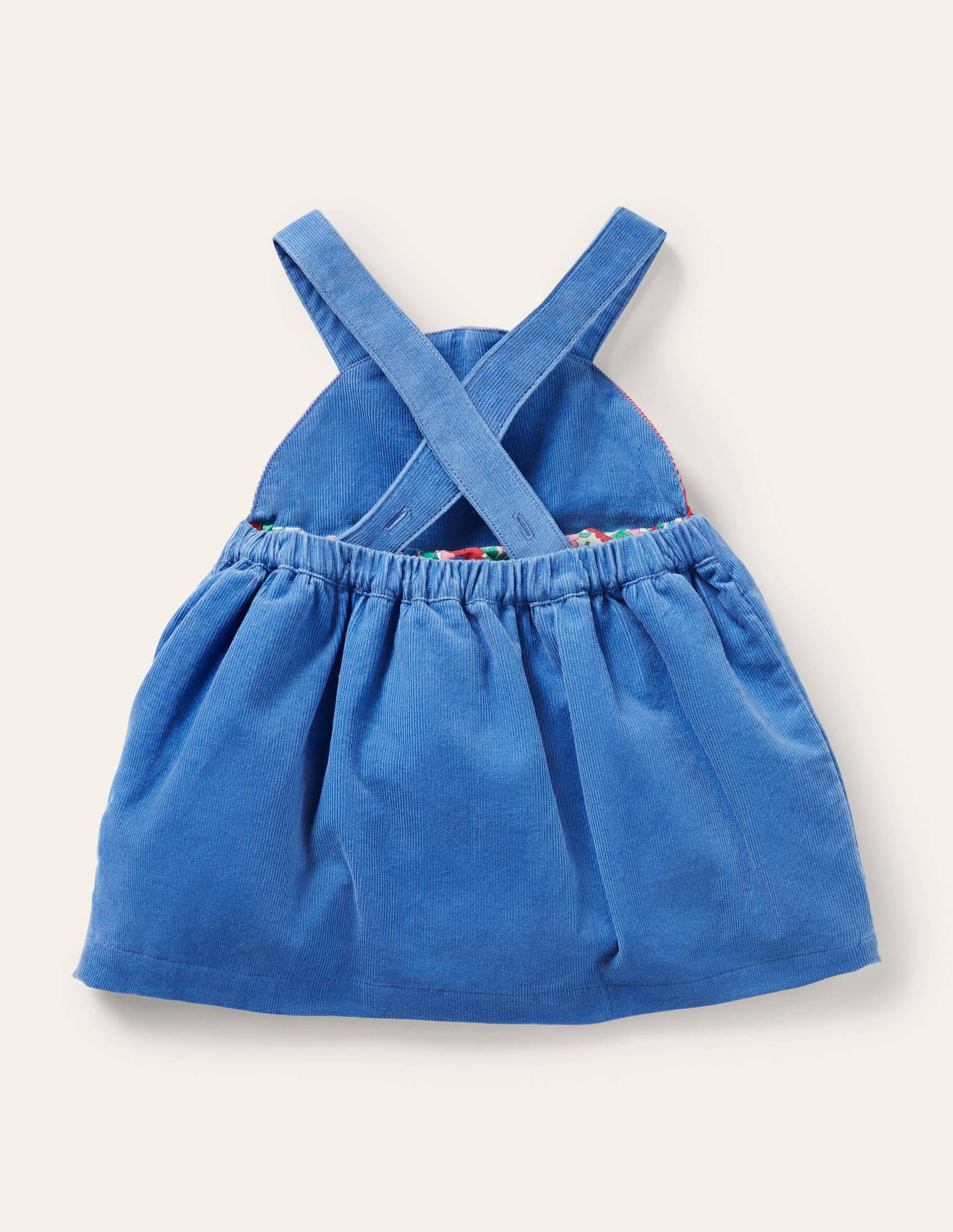 Novelty Cord Pinnie-Bright Bluebell Toadstool - Image 1