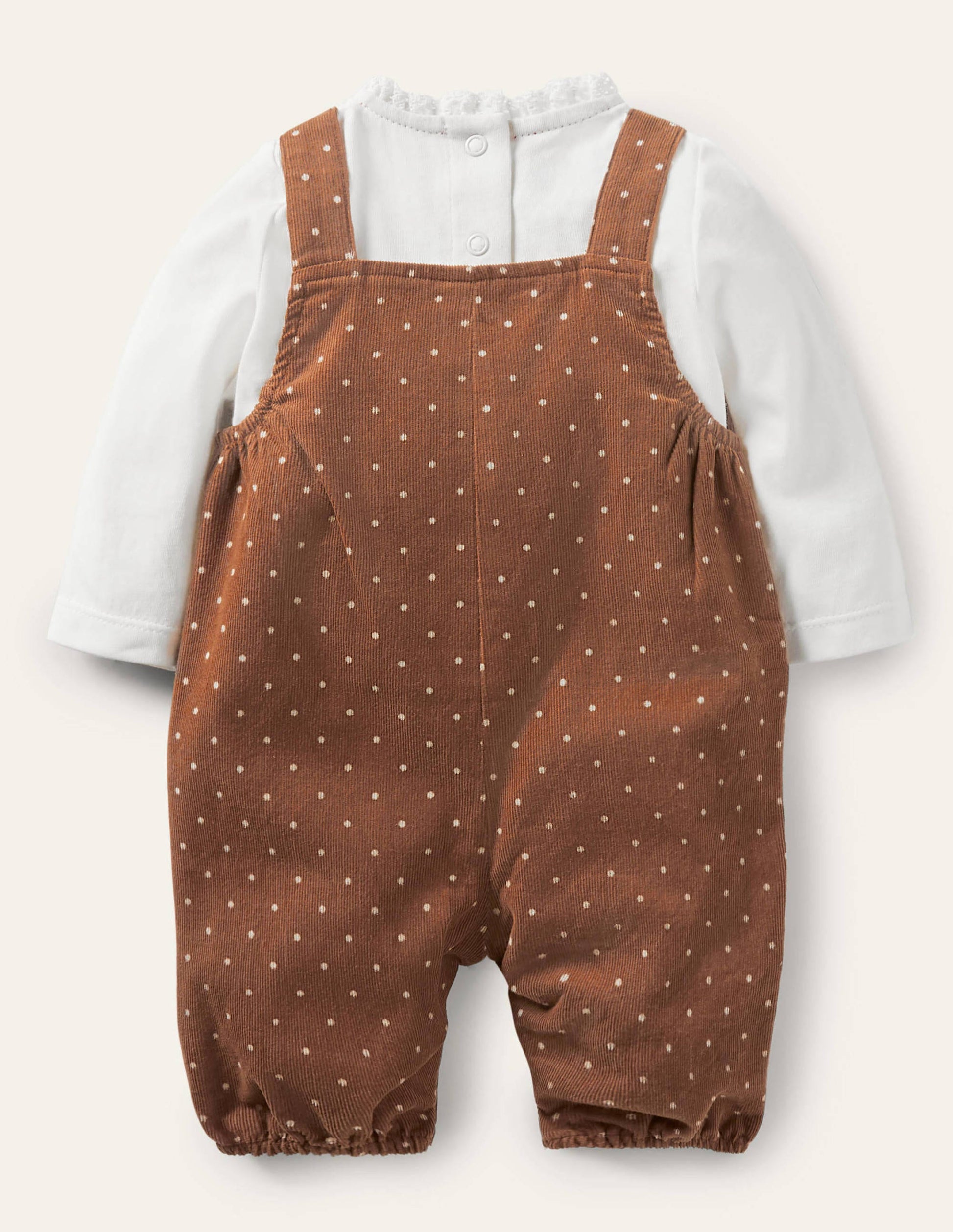 Novelty Dungaree Play Set-Terrier Brown Robin-2