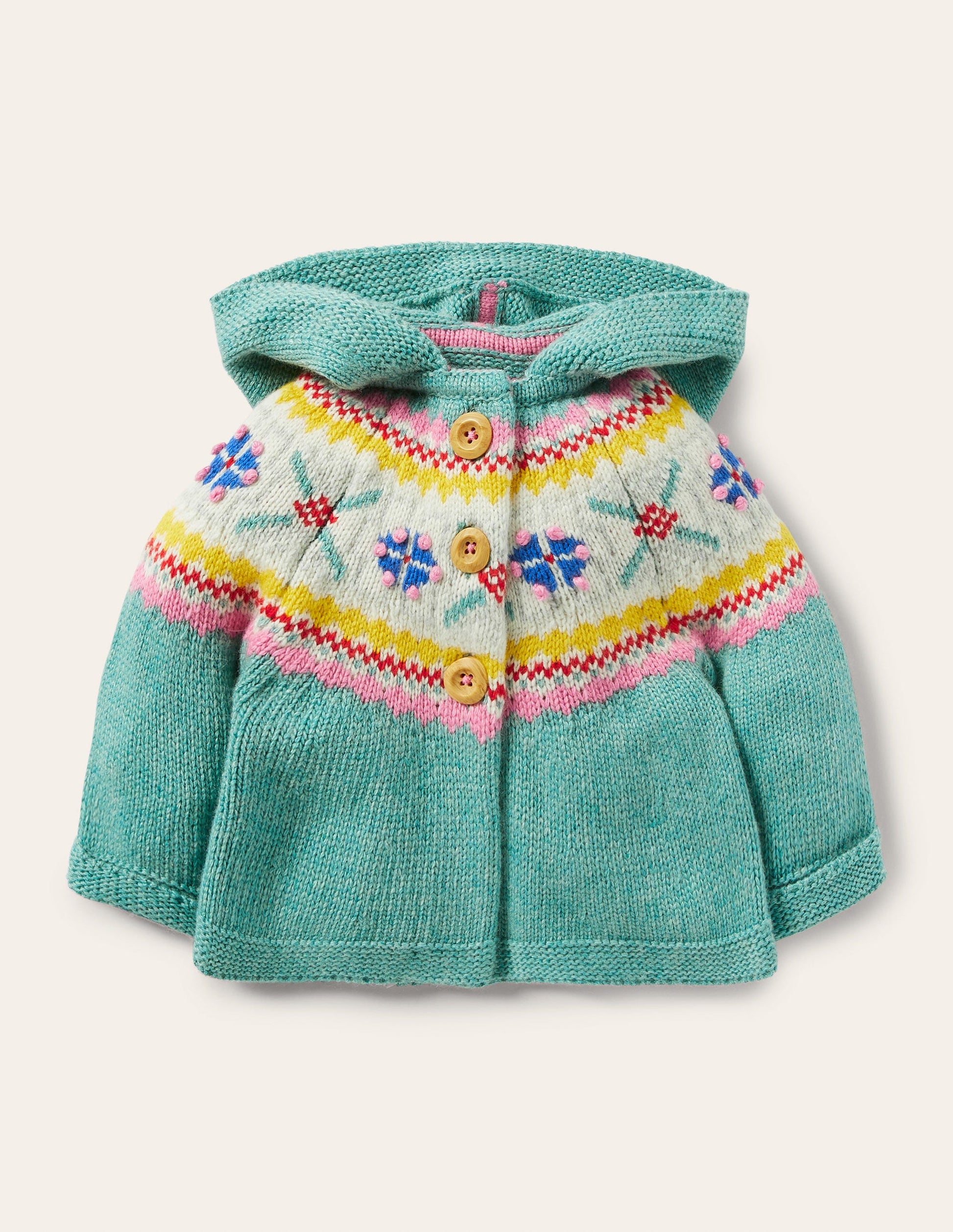 Fairisle Knitted Jacket-Brook-1