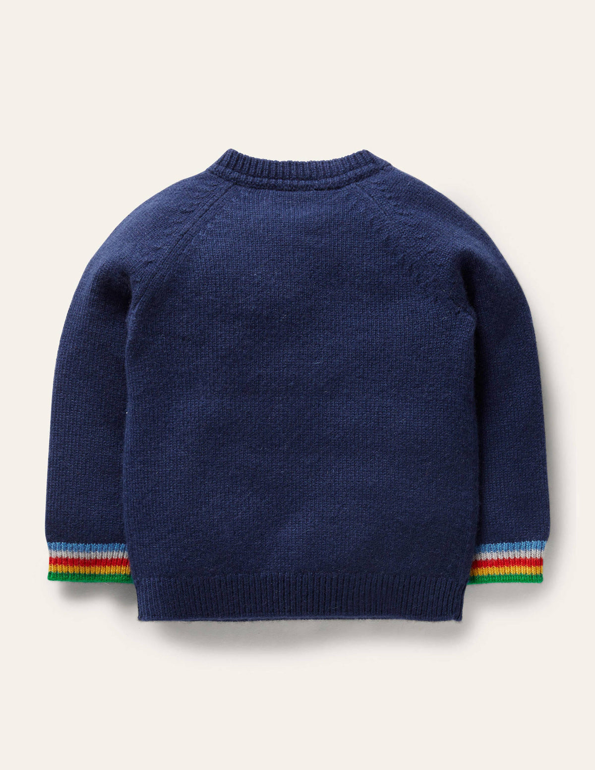 Cashmere Jumper-College Blue-2