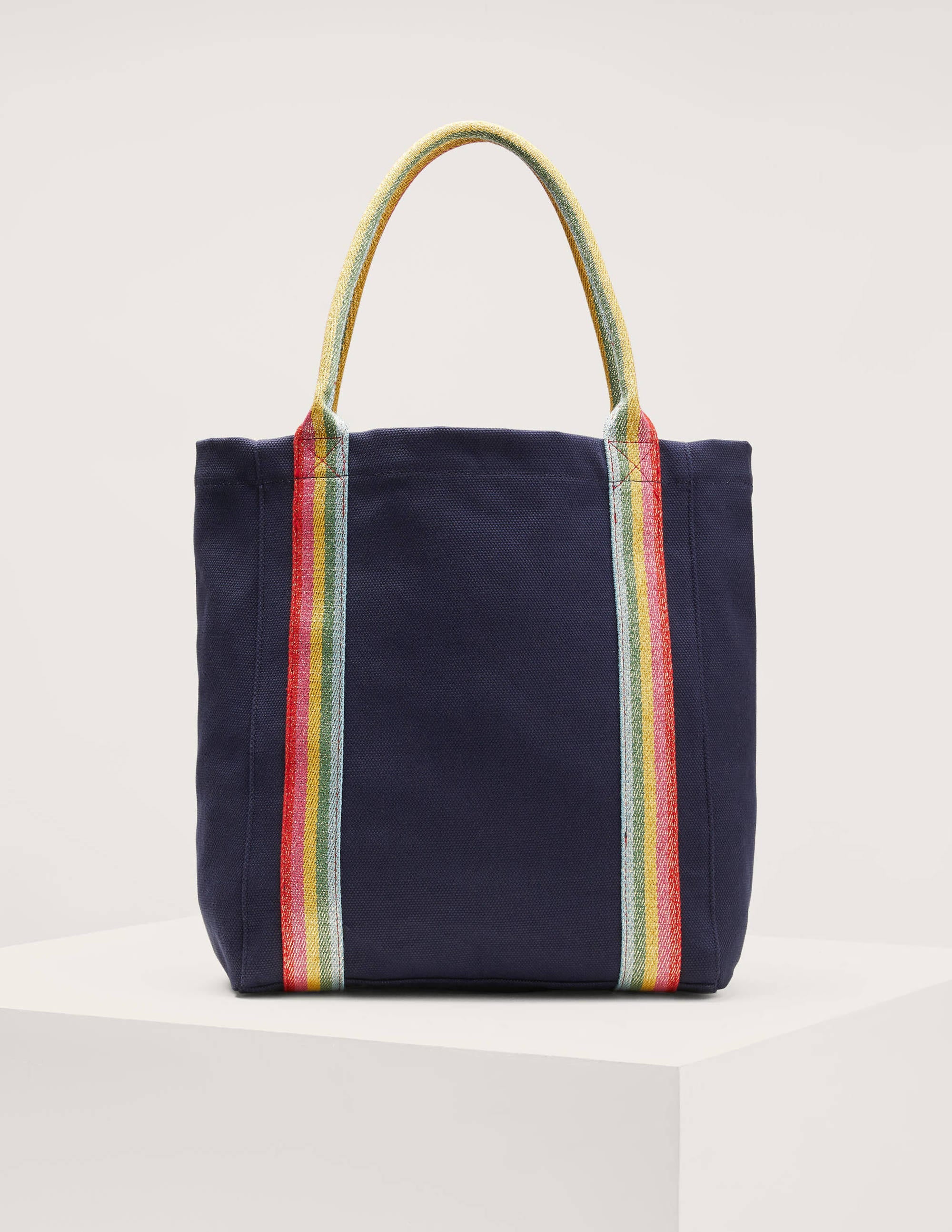 Olivia Canvas Tote-Navy - Image 1
