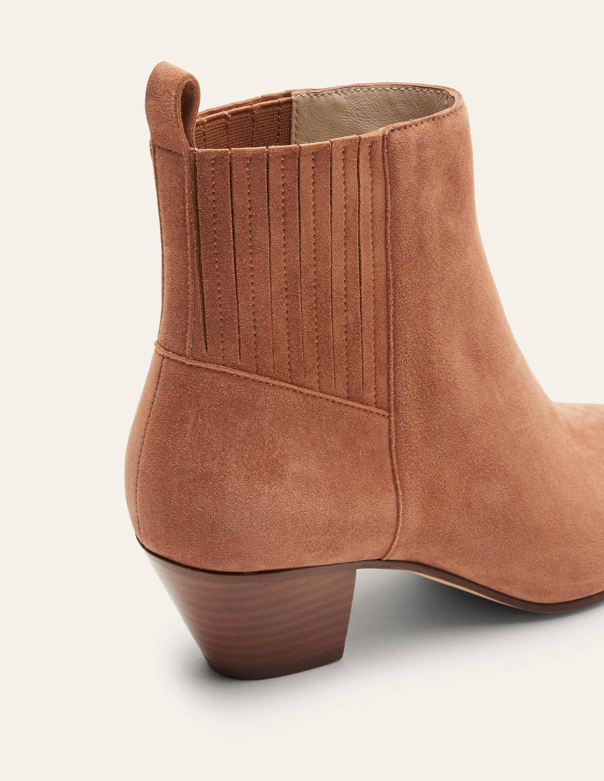 Western Ankle Boots-Tan - Image 3