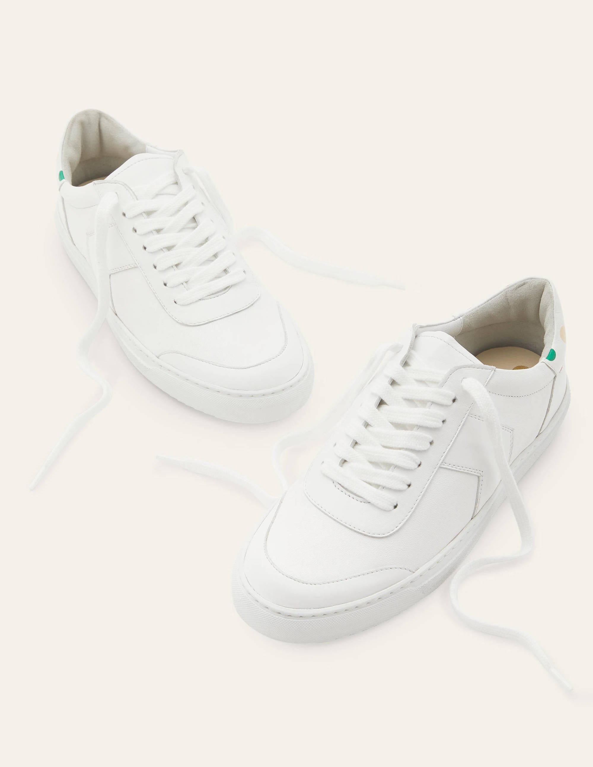 Helen Chevron Trainers-White/Multi Spot - Image 2