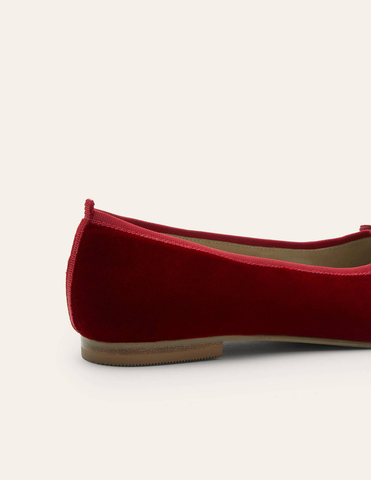 High Cut Ballerinas-Wine Velvet-3