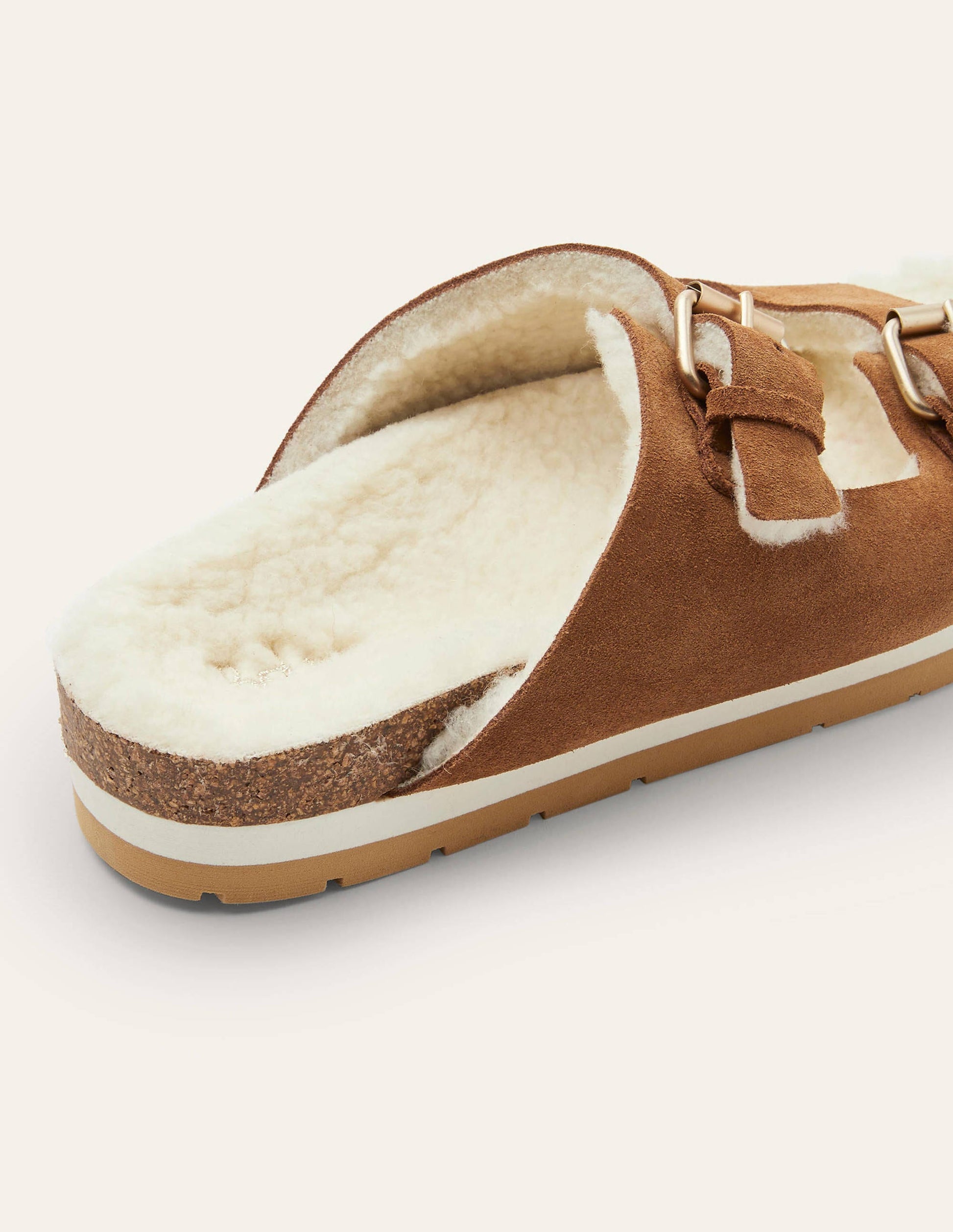 Cosy Slippers-Tan-3