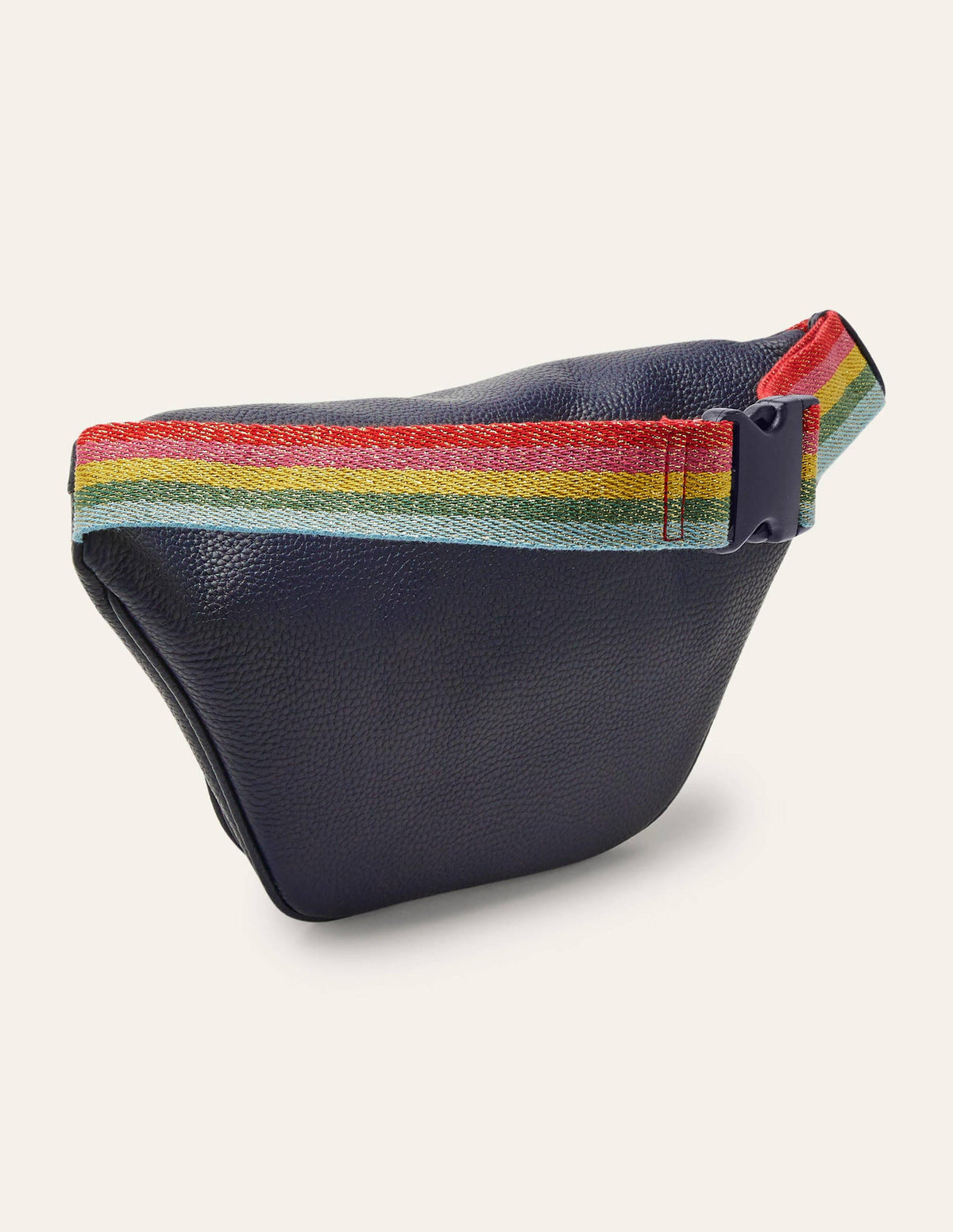 Leather Bumbag-Navy-4