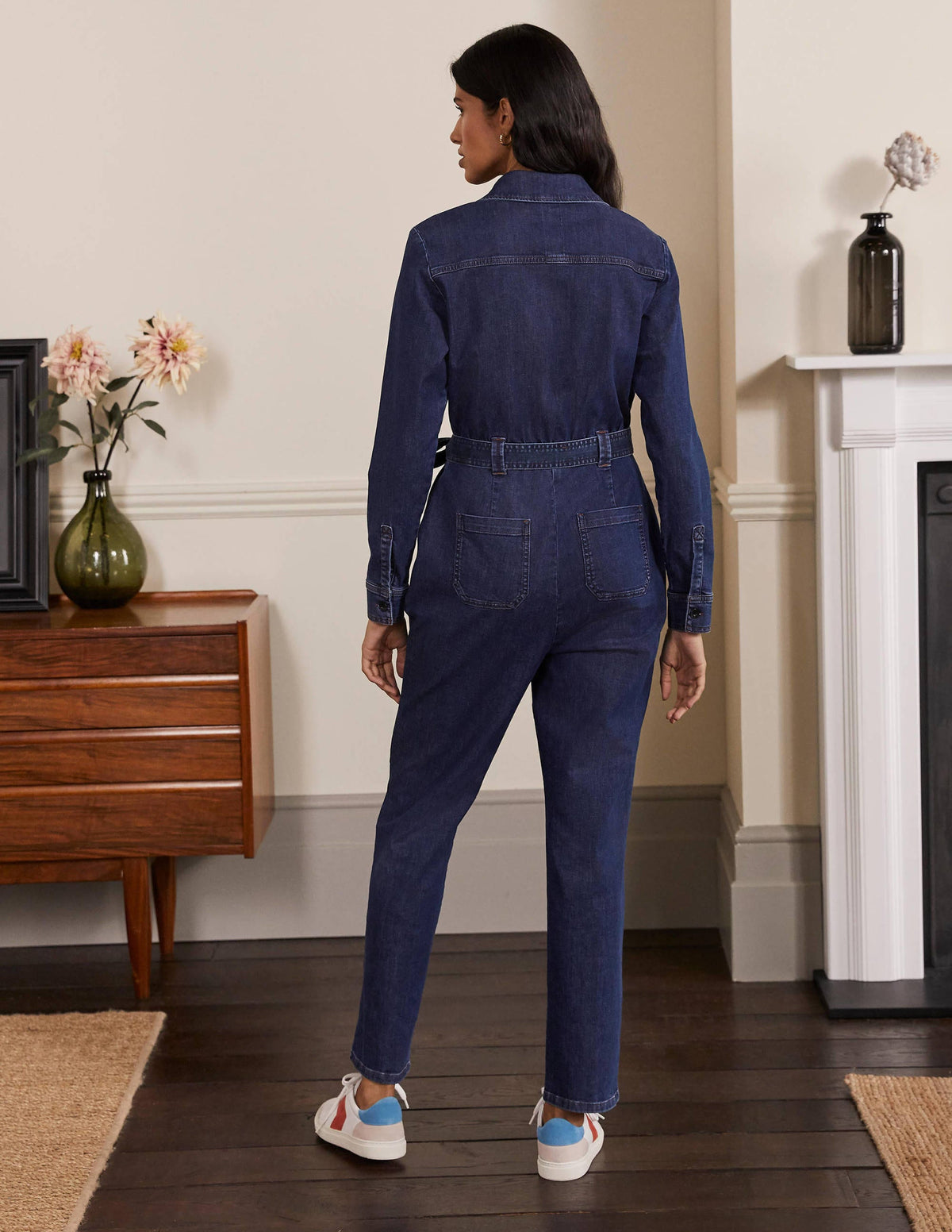 Zip-through Boilersuit-Dark Vintage - Image 3