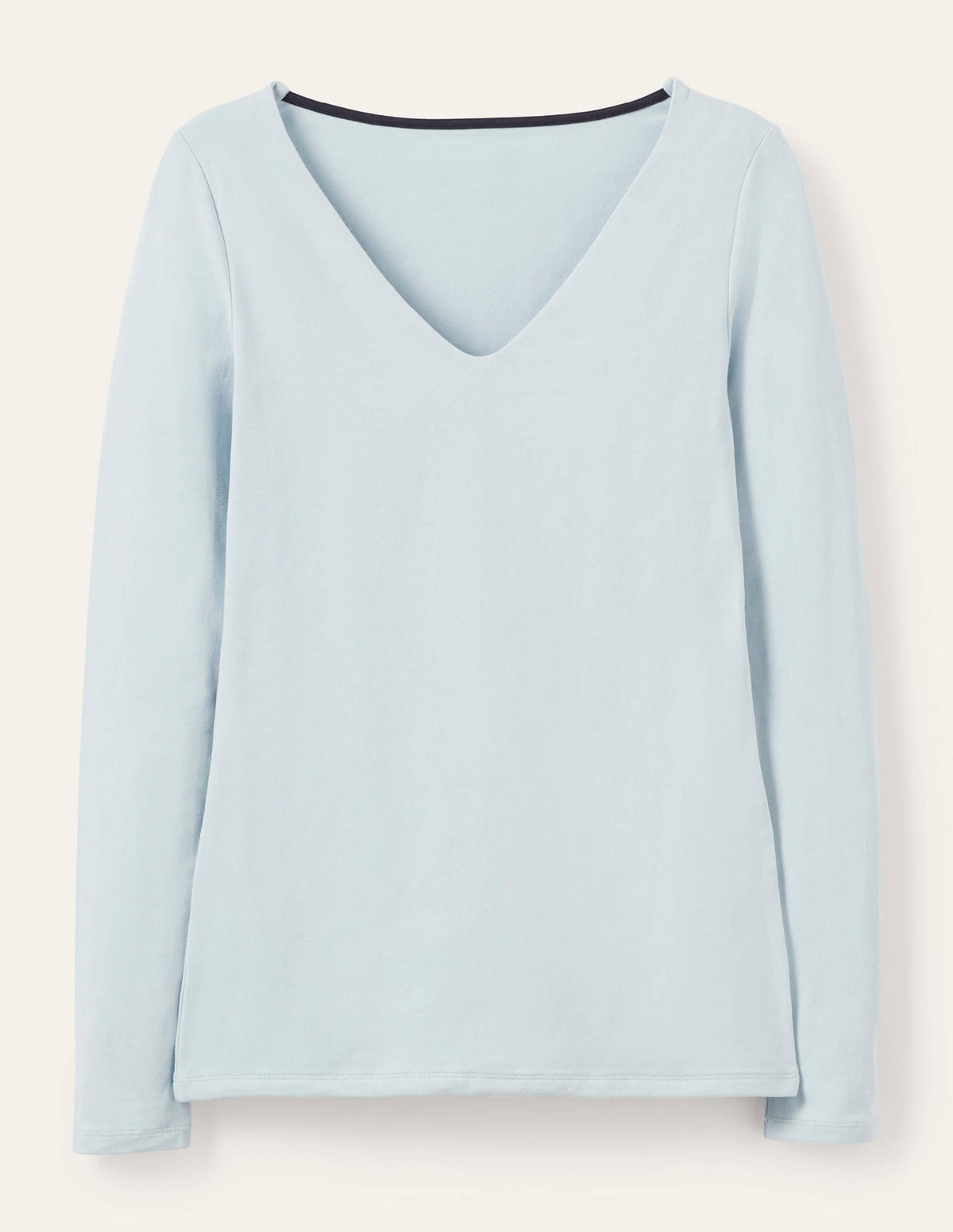 Double Layer V-neck Top-Surf - Image 5