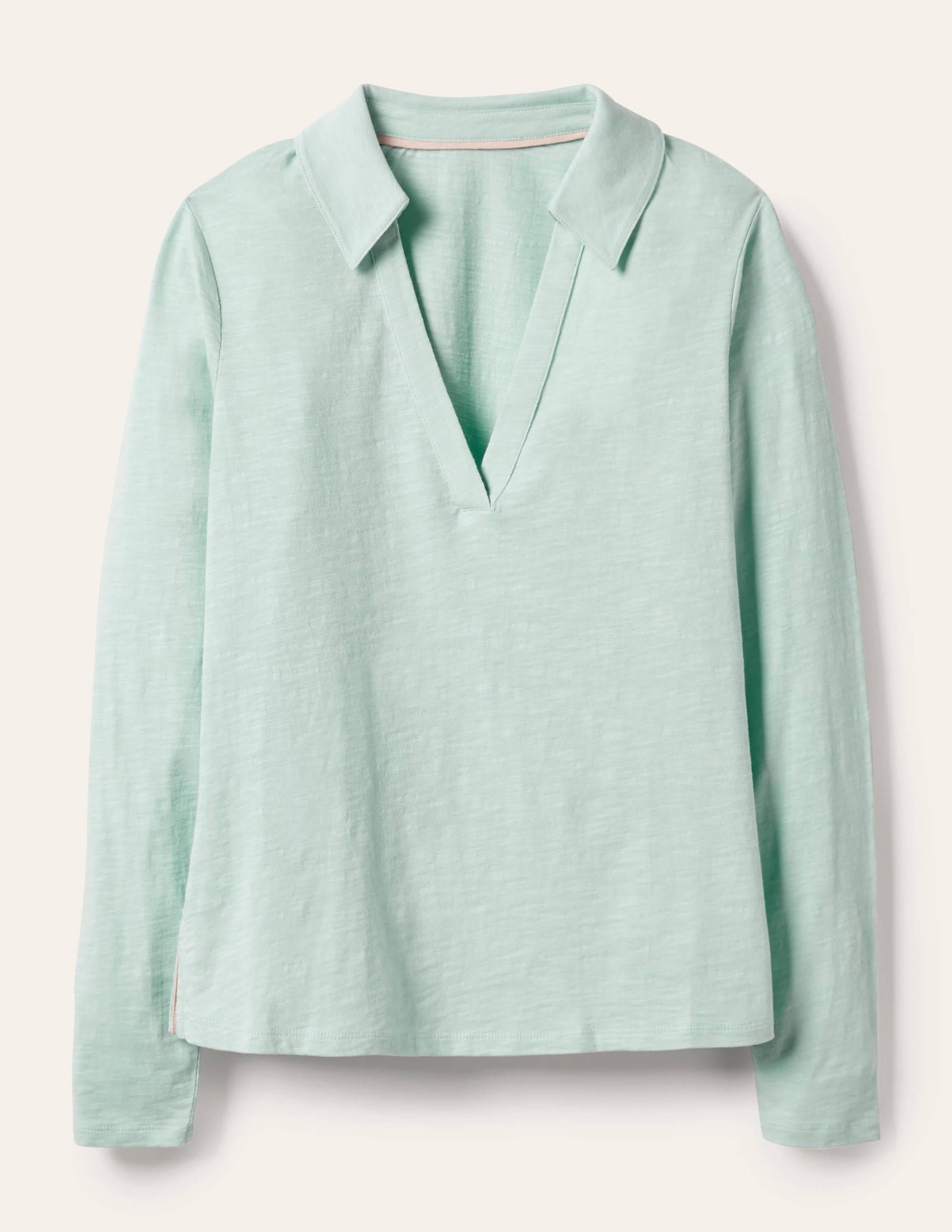 The Cotton Collar Notch Tee-Fresh Water - Image 5
