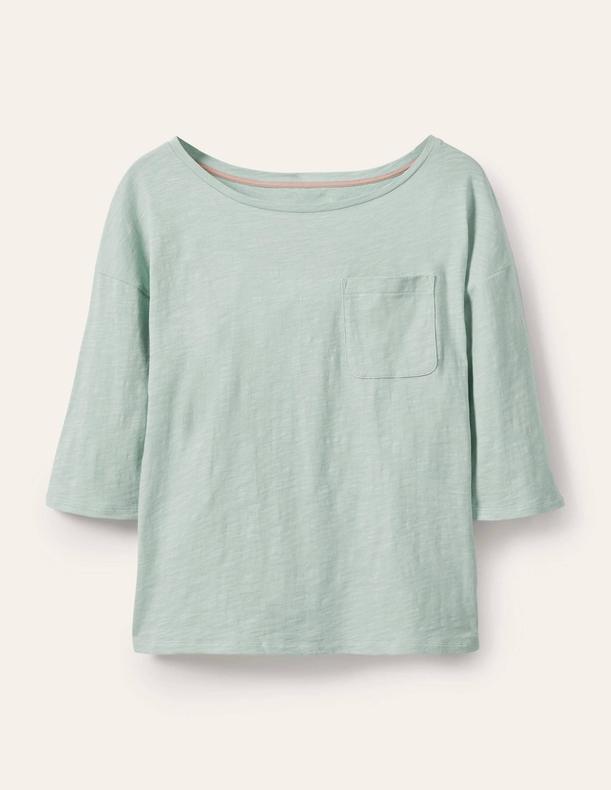 The Cotton Boxy Boatneck Tee-Fresh Water-5