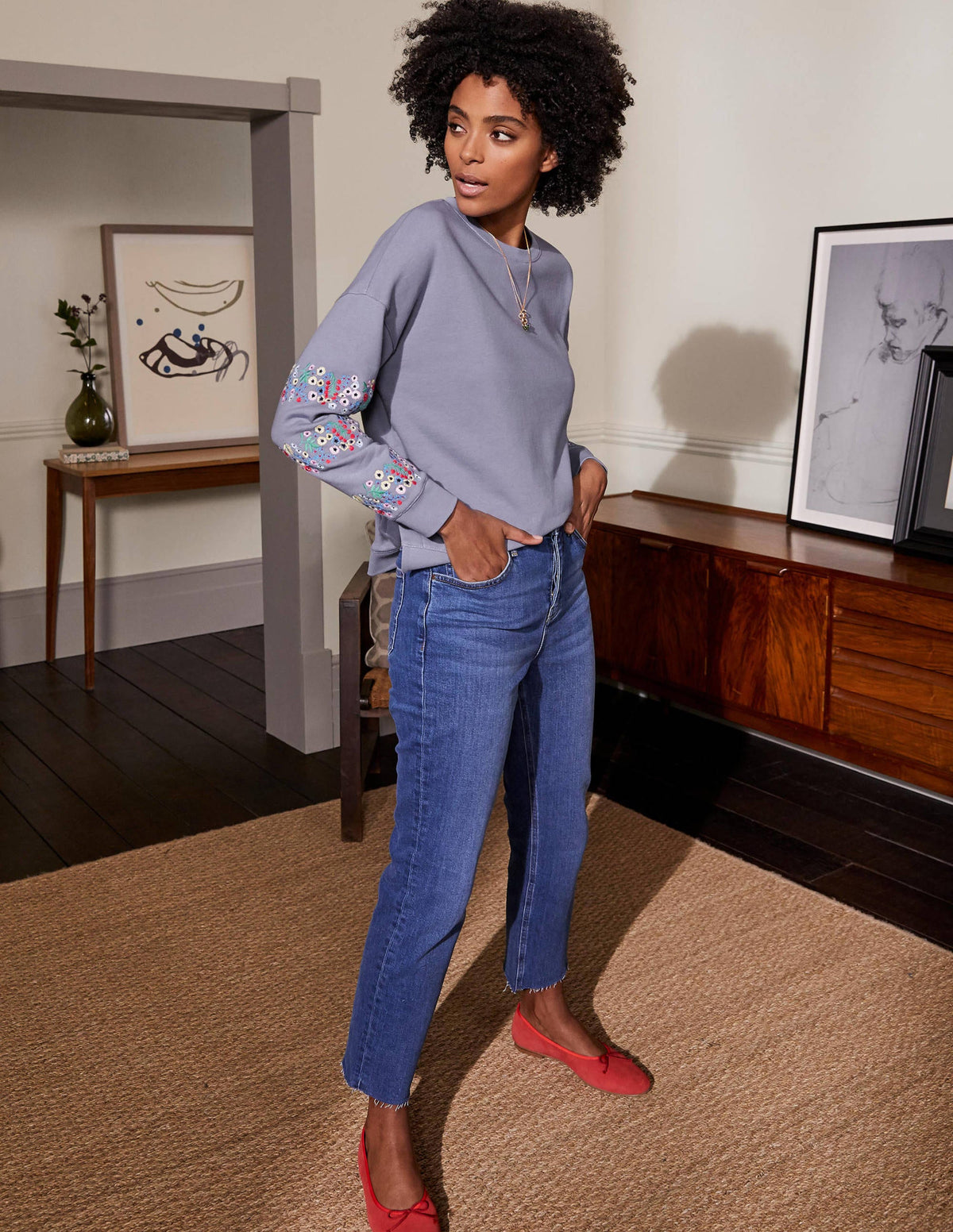 Interest Sweatshirt-River - Image 4