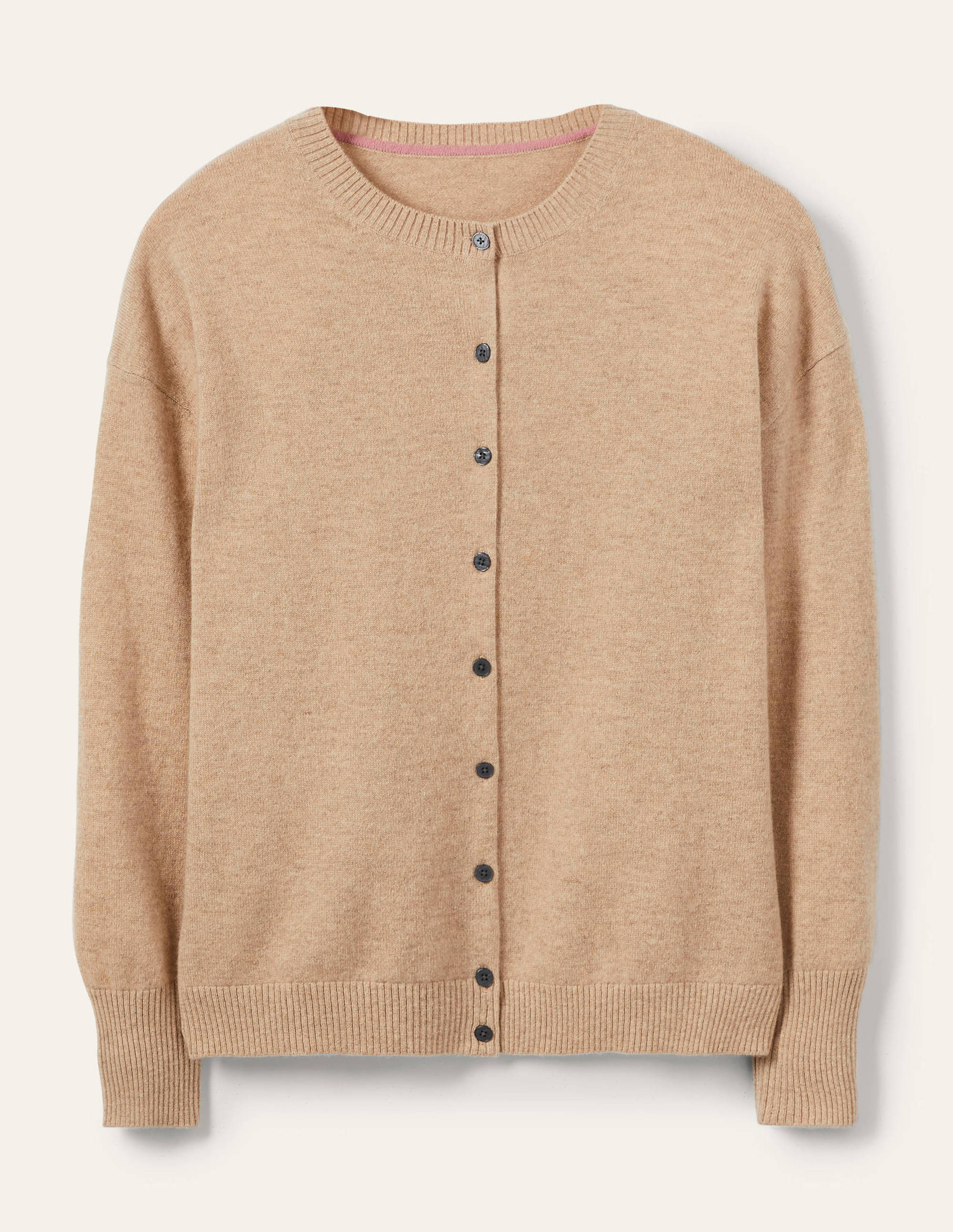 Cashmere Cardigan-Chinchilla Melange - Image 6