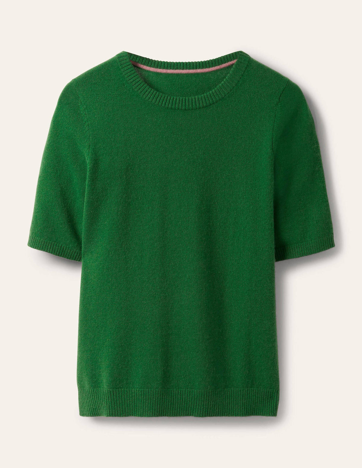 Cashmere Knitted Top-Emerald Green - Image 5