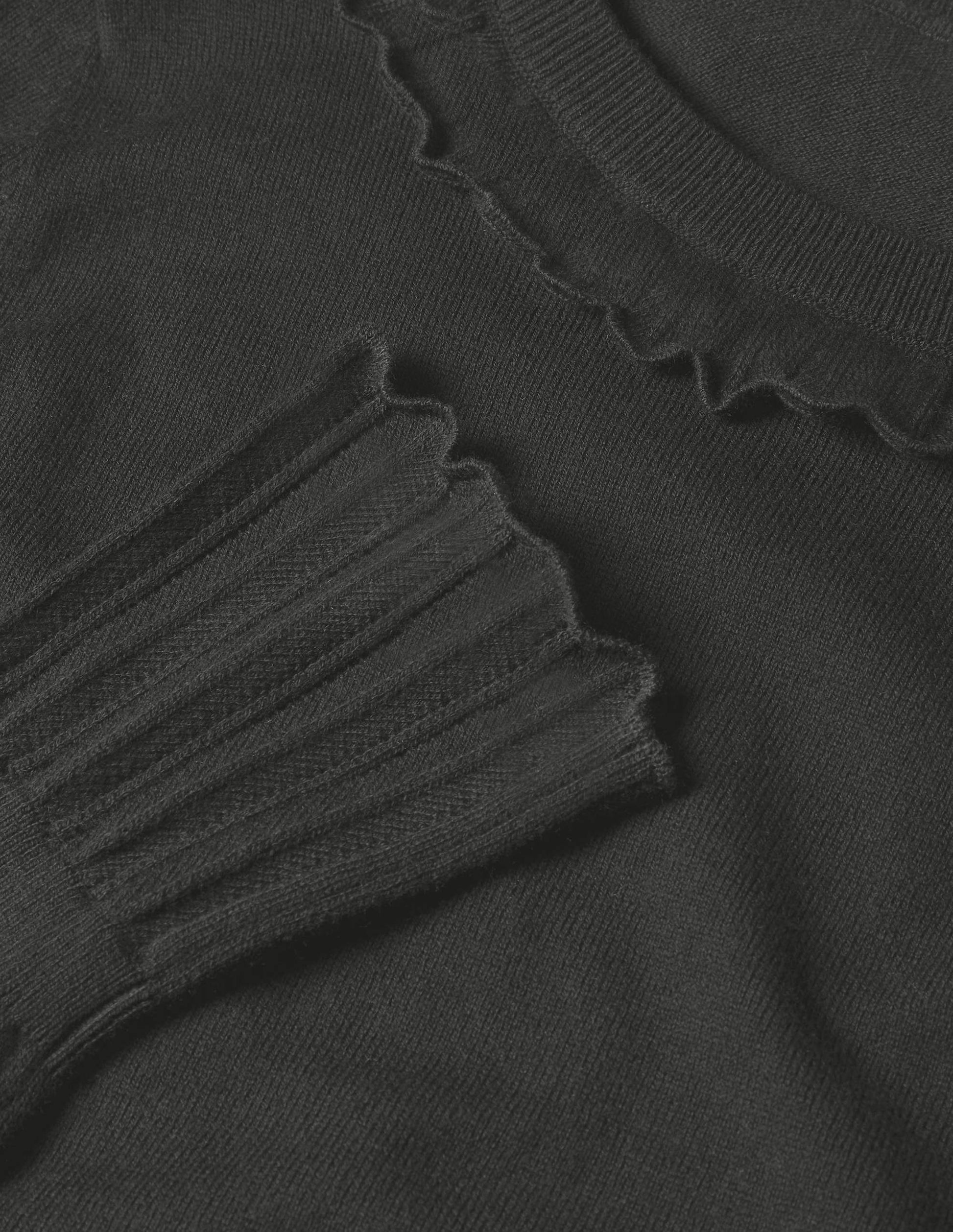 Aimee Pointelle Jumper-Black-6