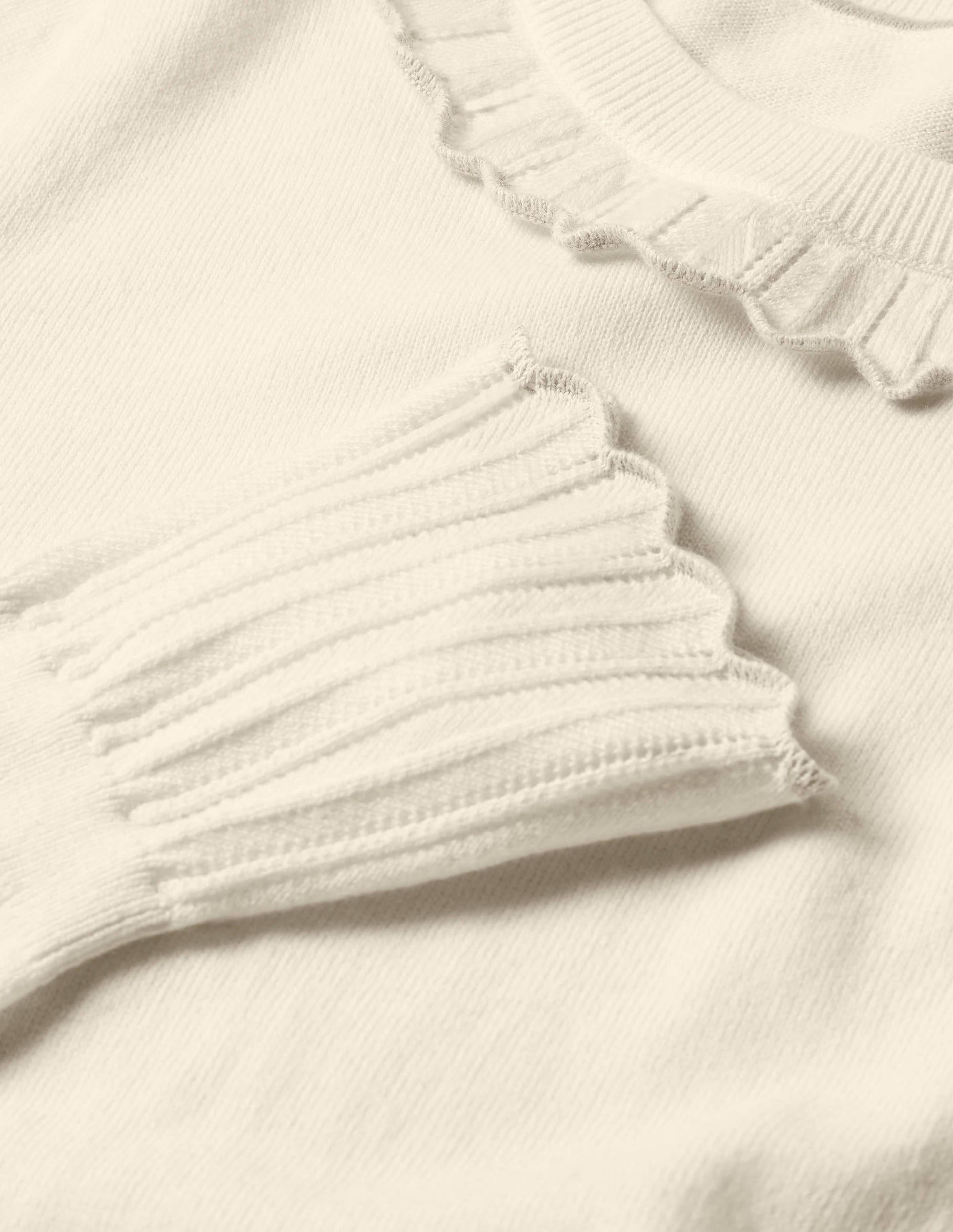 Aimee Pointelle Jumper-Ivory - Image 6