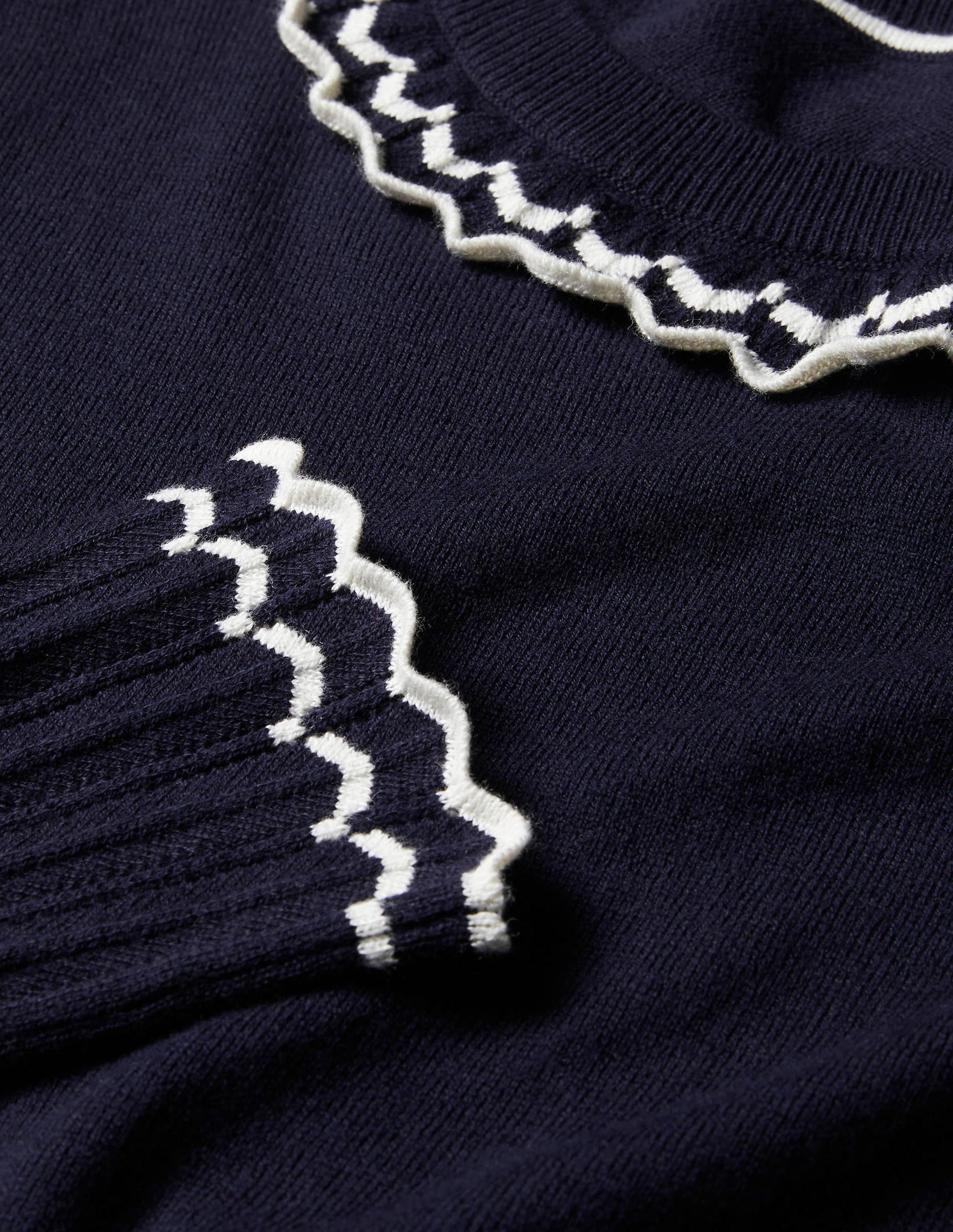Aimee Pointelle Jumper-Navy-6