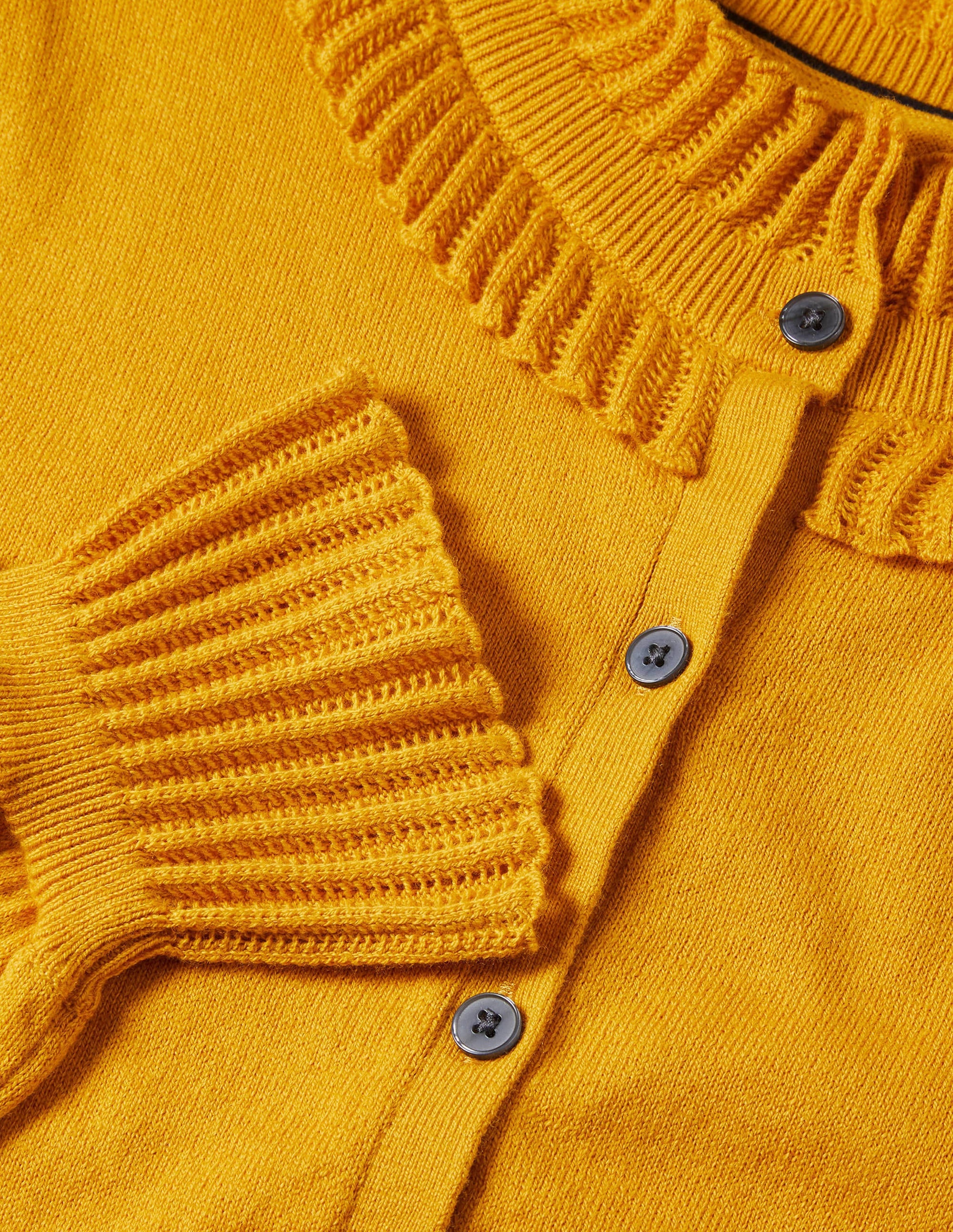 Frederica Pointelle Cardigan-Tuscan Sun - Image 6