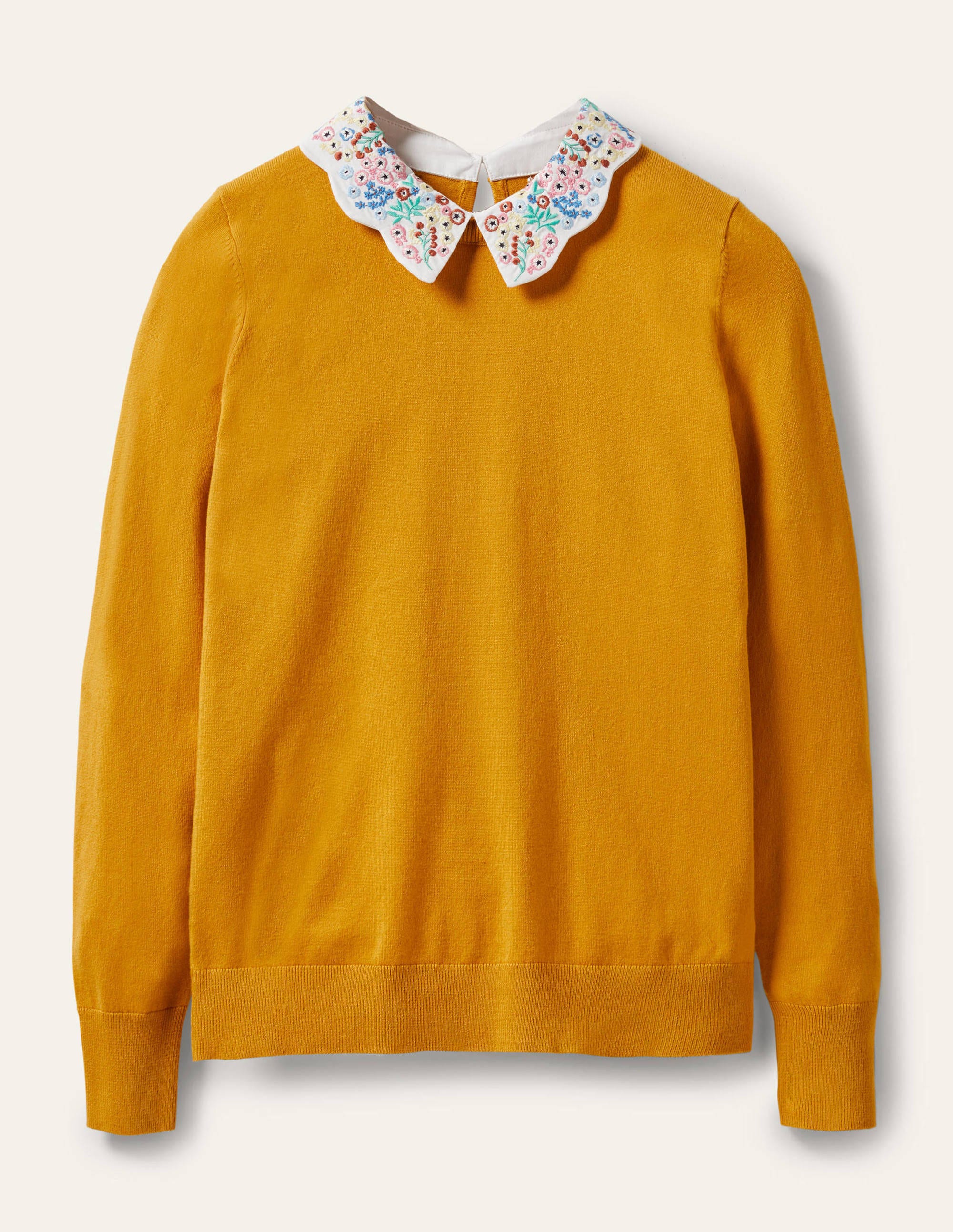 Colette Collar Jumper-Tuscan Sun - Image 7