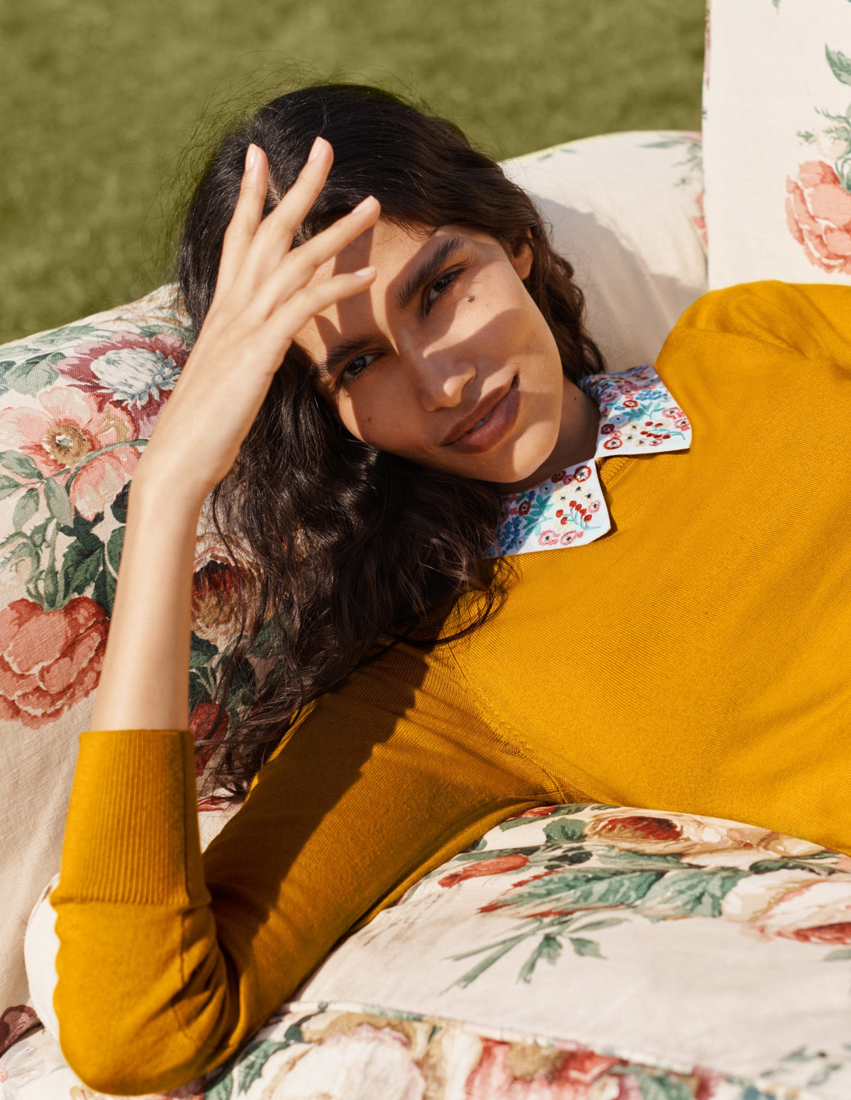 Colette Collar Jumper-Tuscan Sun-5