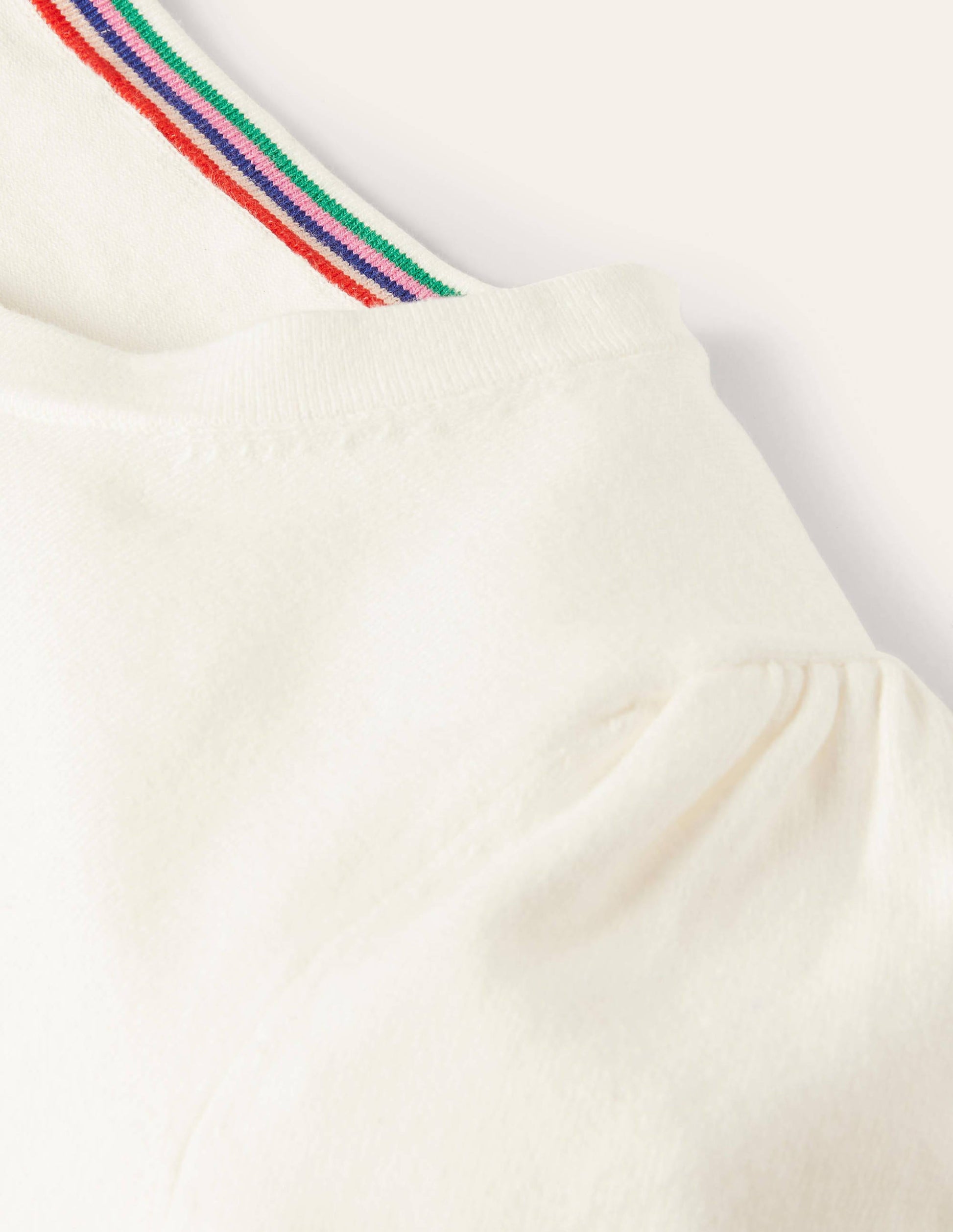 Cotton Crew Knitted Top-Ivory-6