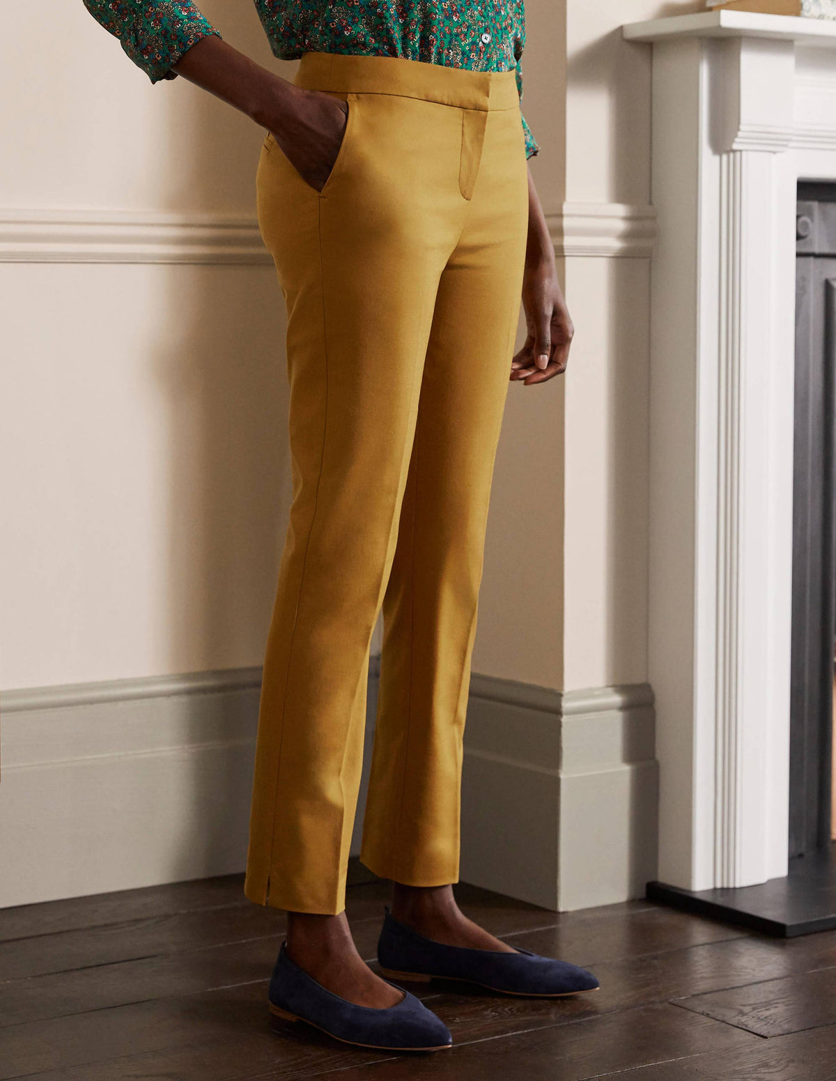 Richmond 7/8 Trouser-Frankincense-4