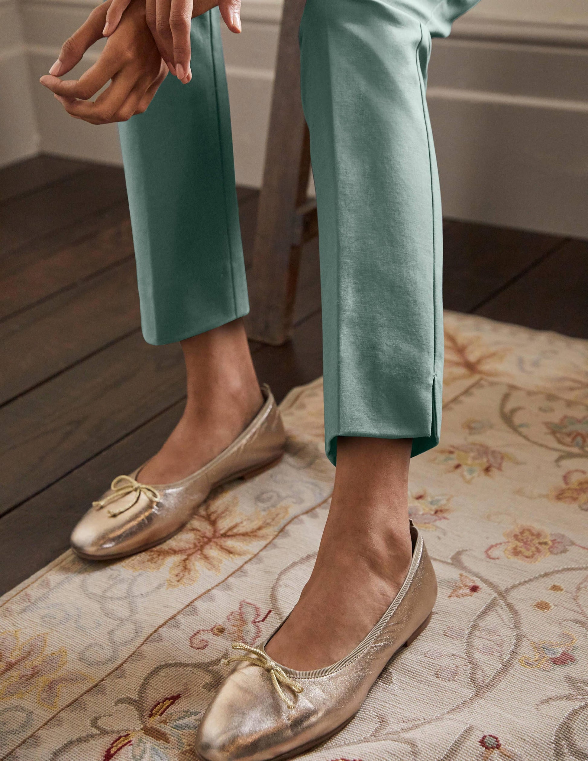 Richmond 7/8 Trouser-Heath-3