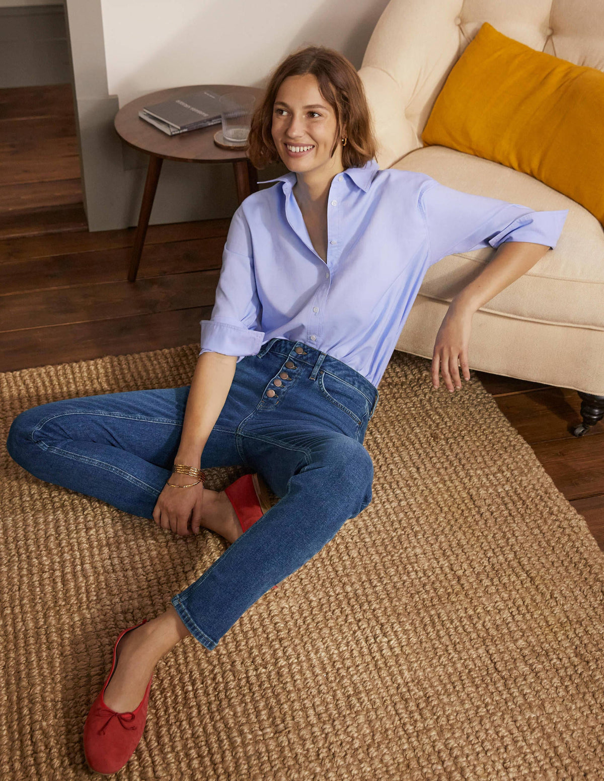 Girlfriend Jeans-Mid Vintage - Image 4