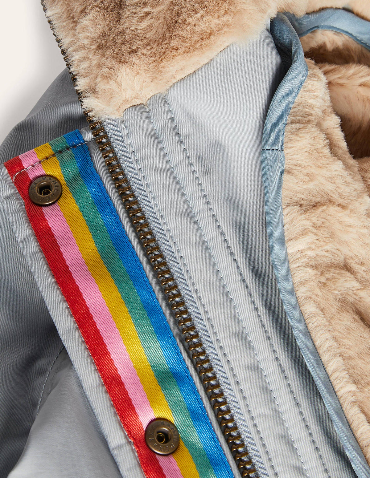 Dunbar Waterproof Parka-Pebble - Image 8