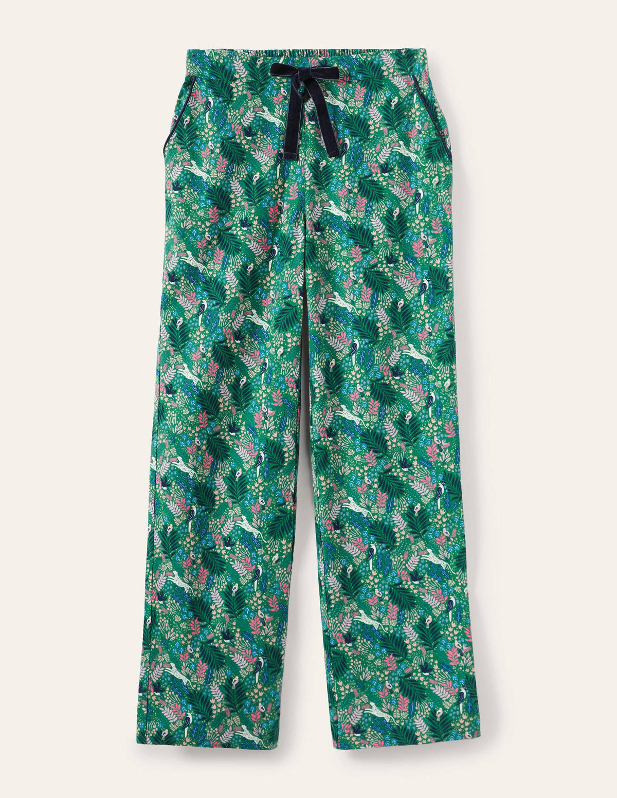 Vanessa Cosy Bottoms-Leafy Green, Jungle Chase-6