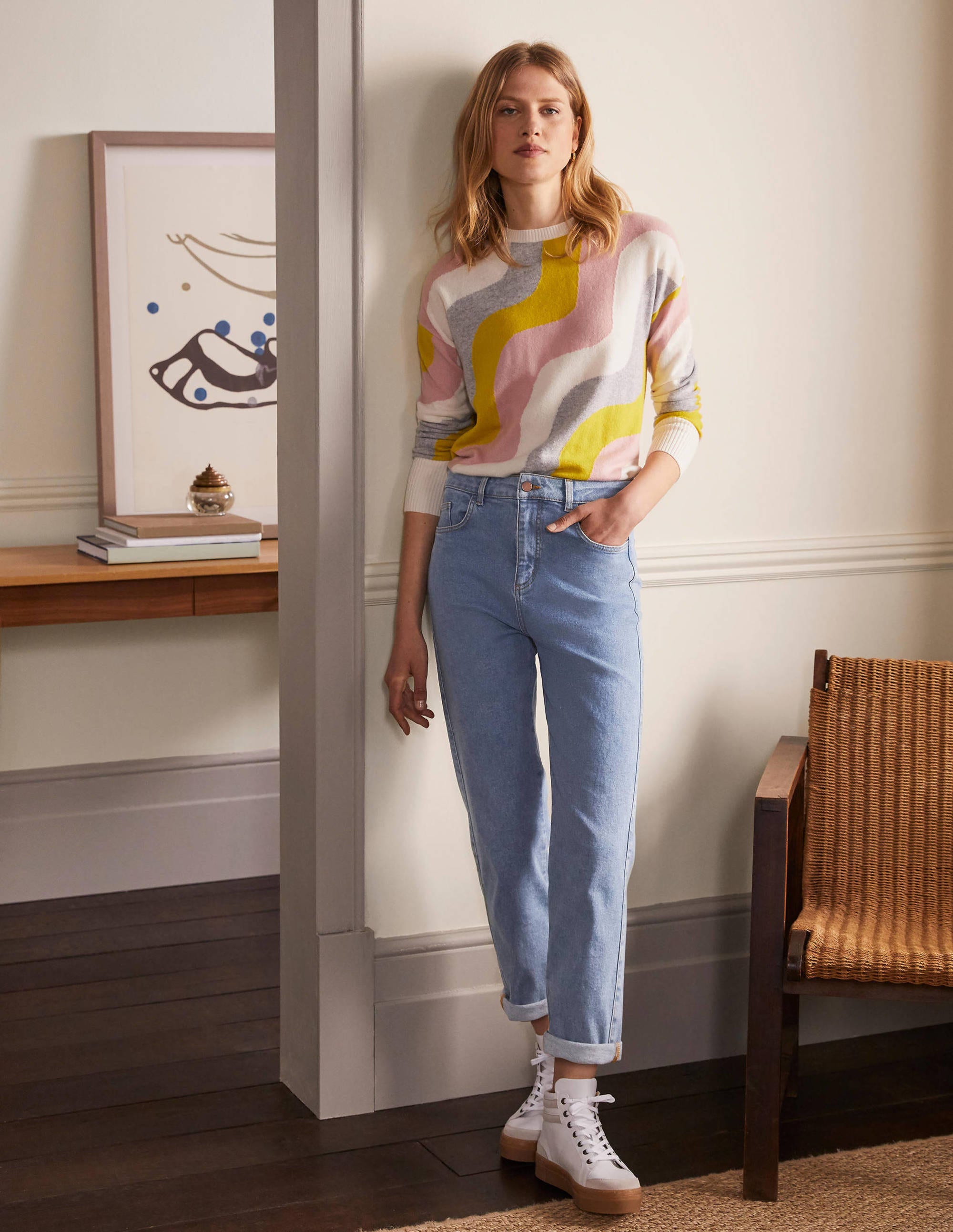Barrel Leg Jeans-Light Vintage - Image 4