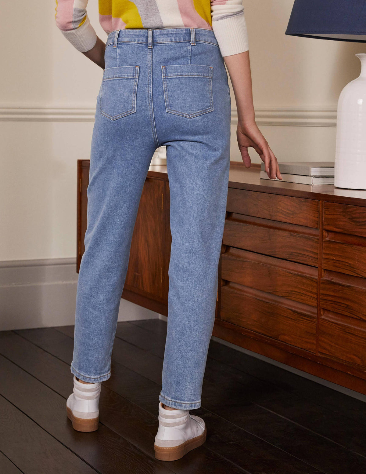 Barrel Leg Jeans-Light Vintage - Image 2