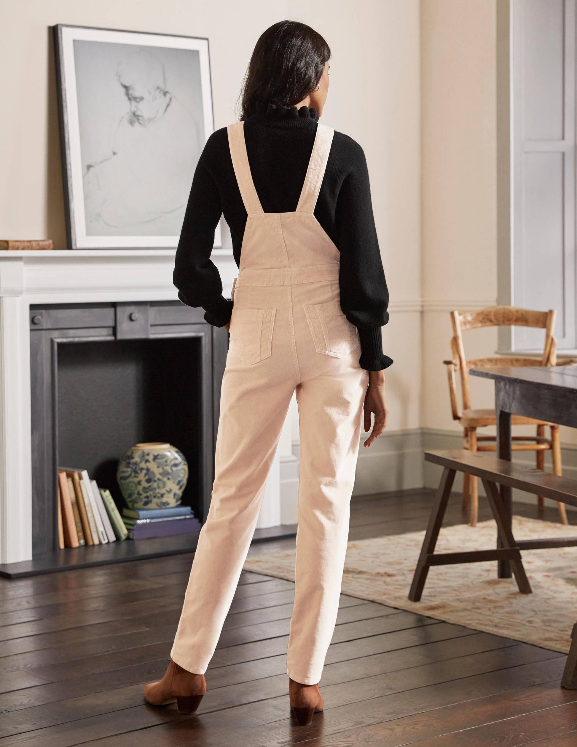 Girlfriend Dungarees-Rope Cord-3