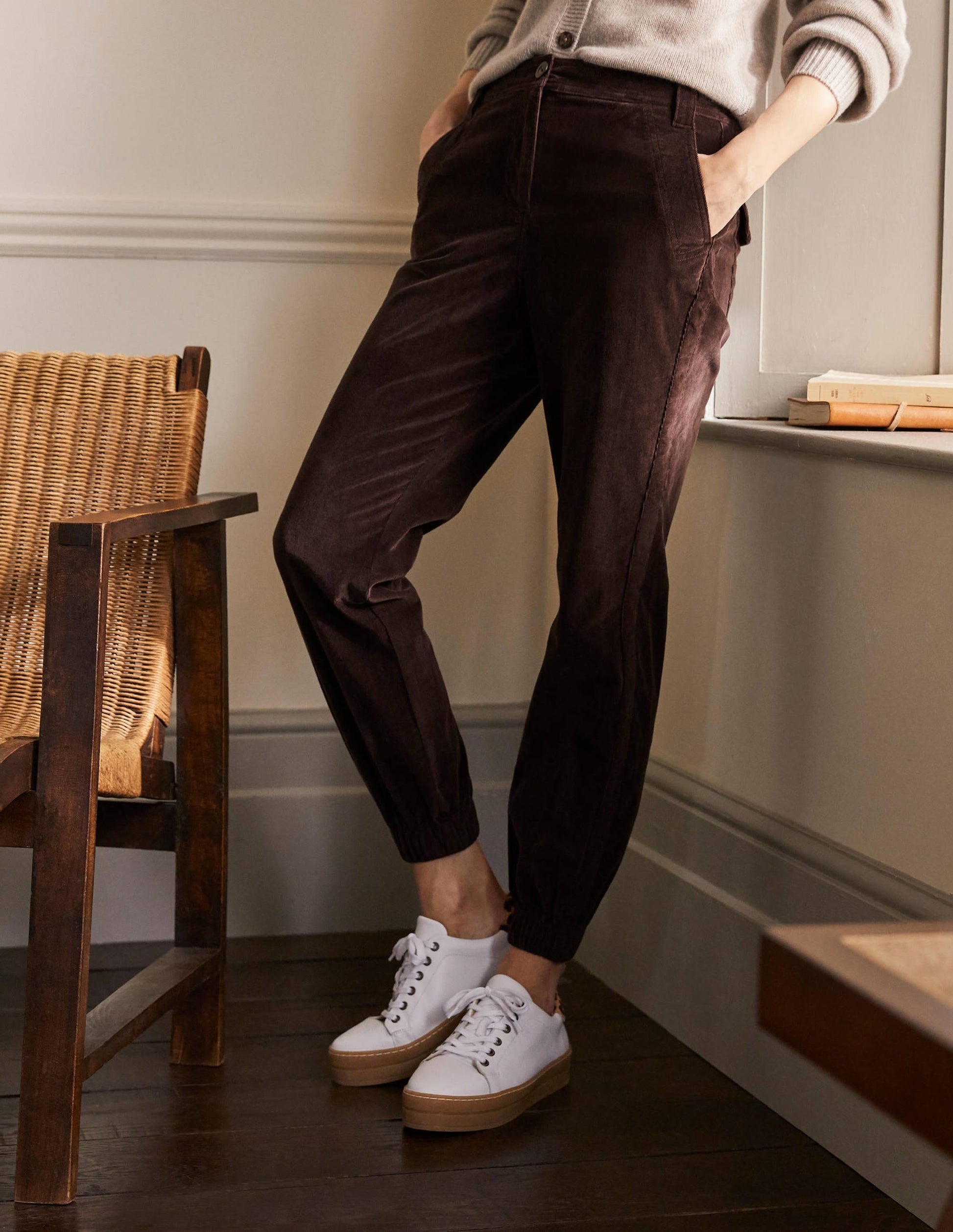 Gowrie Trousers-Deep Wisteria Cord-3