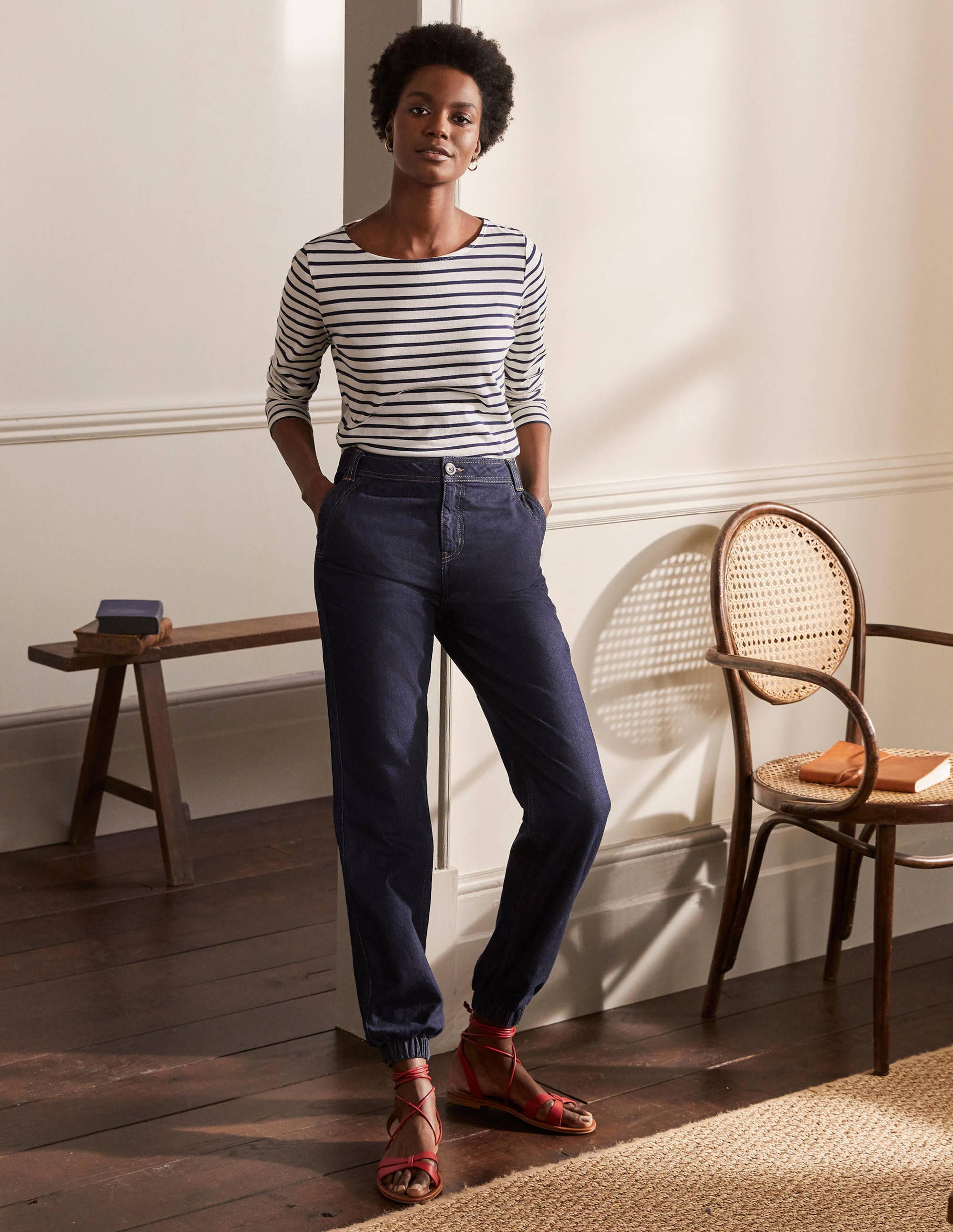 Gowrie Trousers-Indigo - Image 6