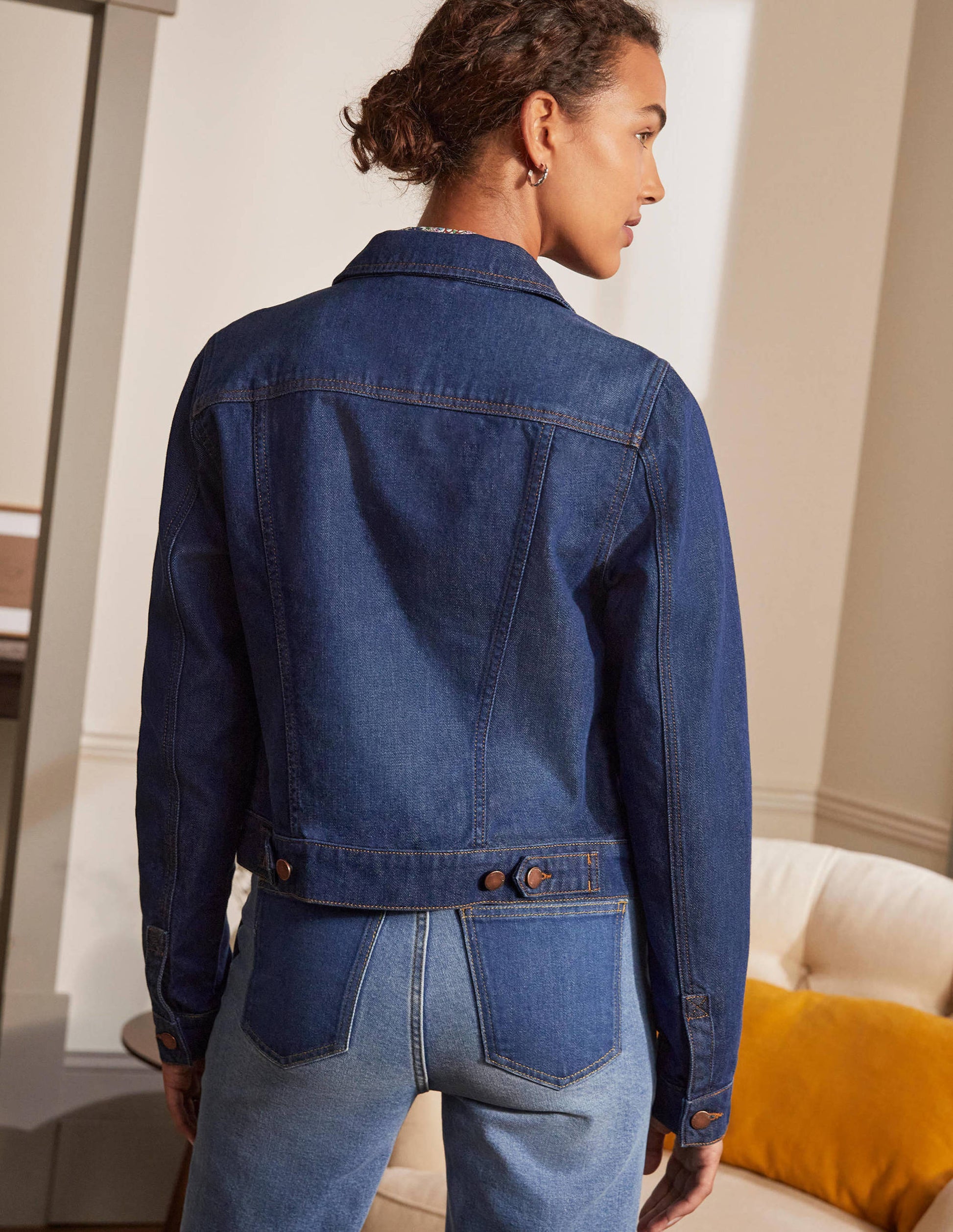 Classic Denim Jacket-Indigo-3