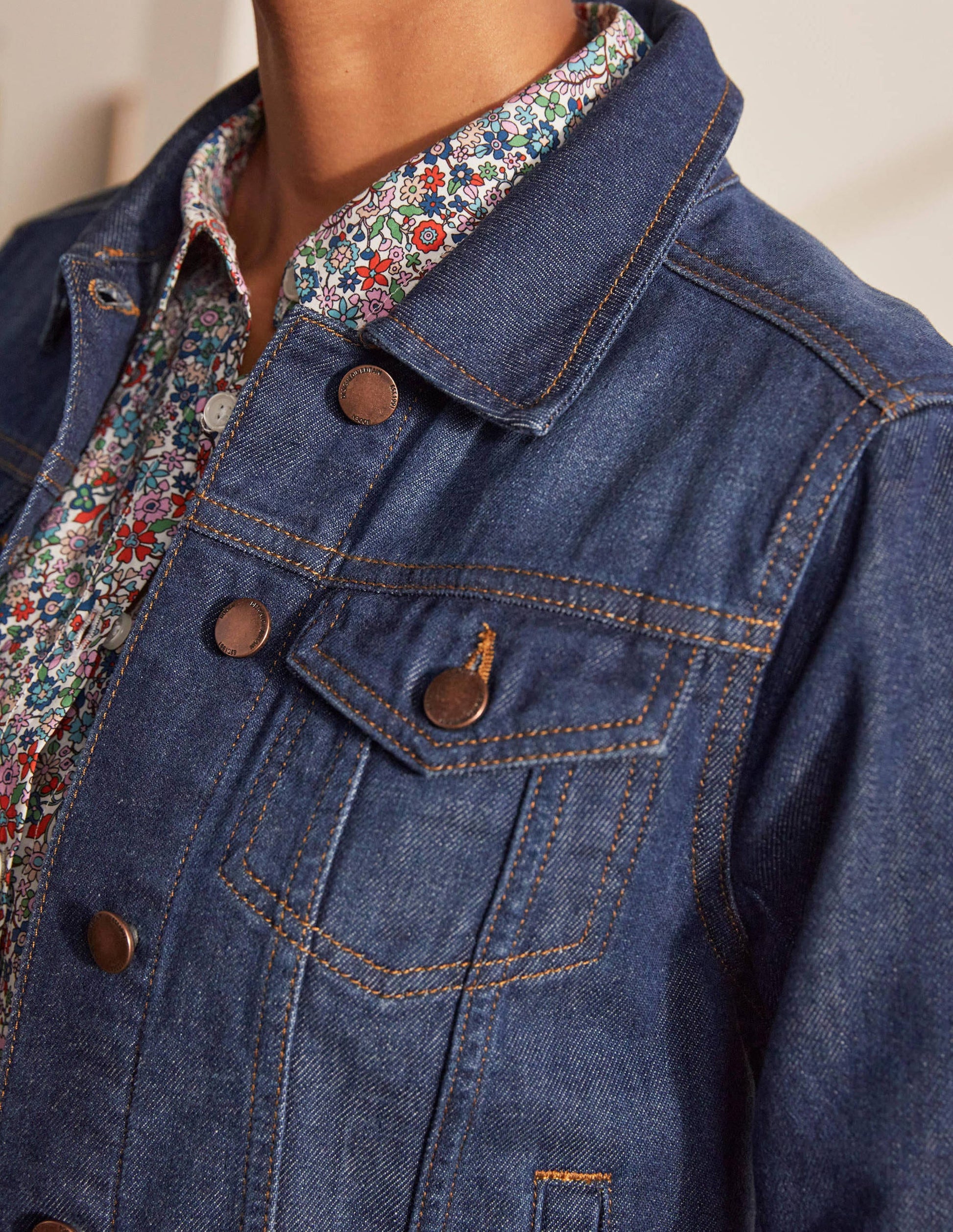 Classic Denim Jacket-Indigo-5