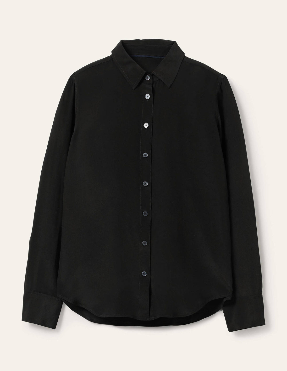 Silk Shirt-Black - Image 9