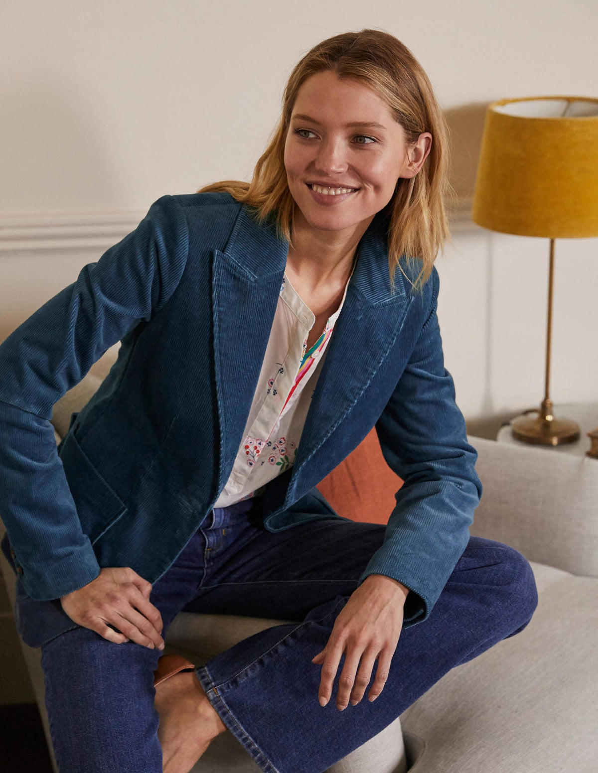 Victoria Cord Blazer-Sailor - Image 4