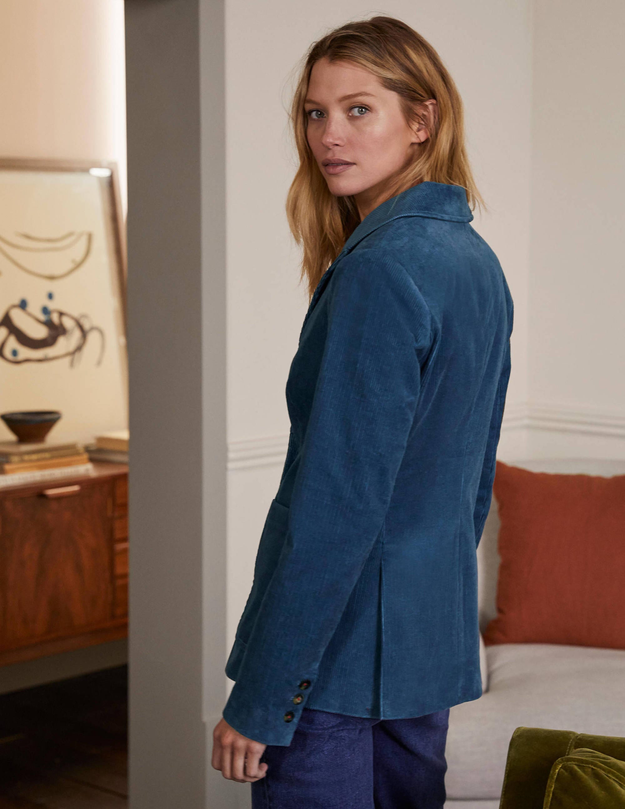 Victoria Cord Blazer-Sailor - Image 2