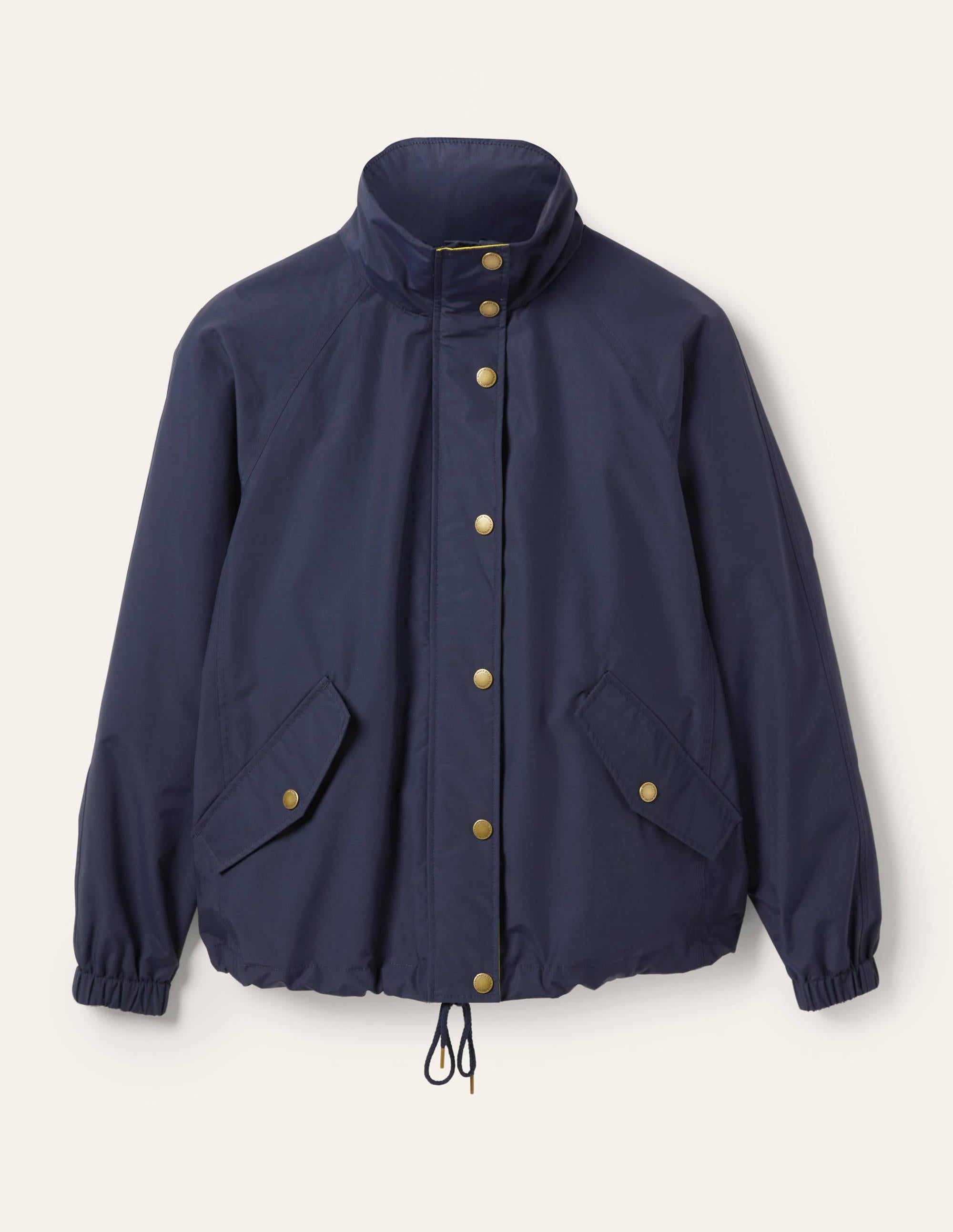 Waterproof Hooded Jacket-Navy - Image 6