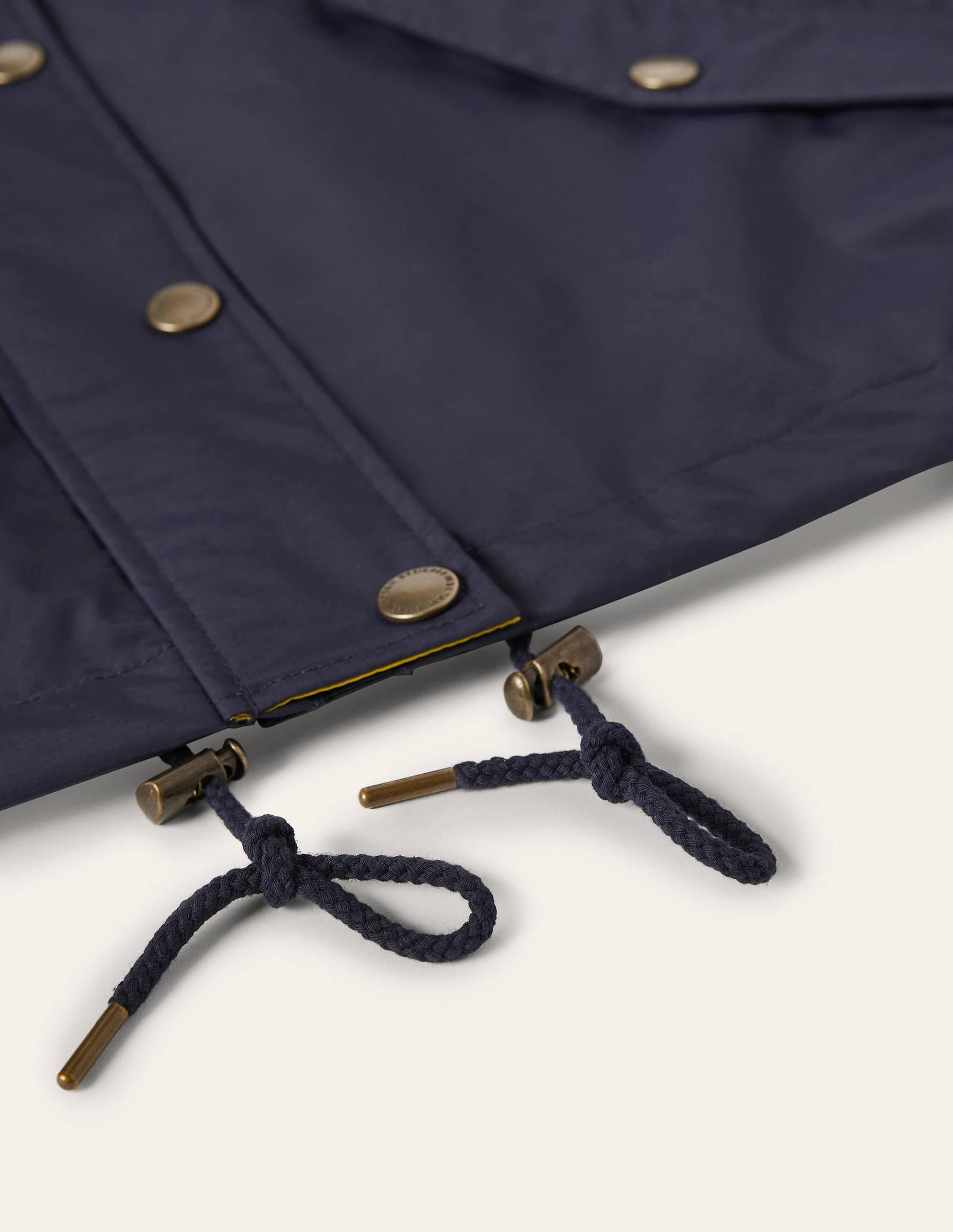 Waterproof Hooded Jacket-Navy - Image 7