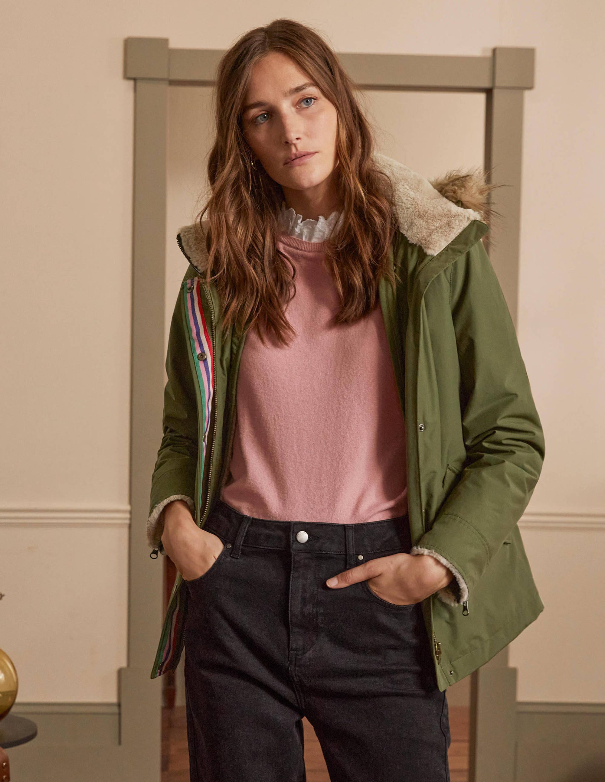 Dunbar Waterproof Jacket-Oregano - Image 3