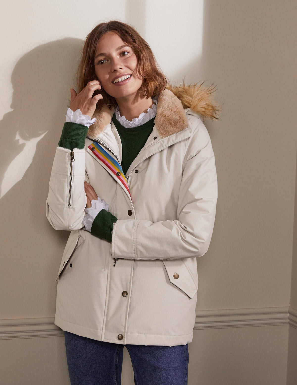 Dunbar Waterproof Jacket-Warm Ash-3