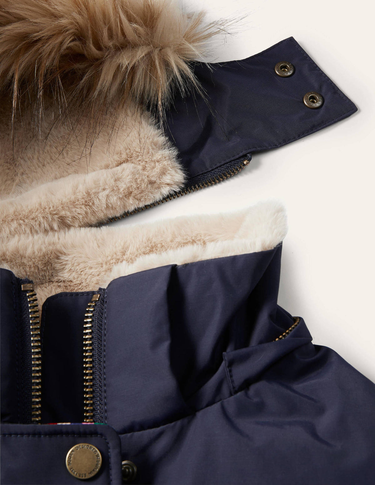 Dunbar Waterproof Jacket-Navy - Image 6