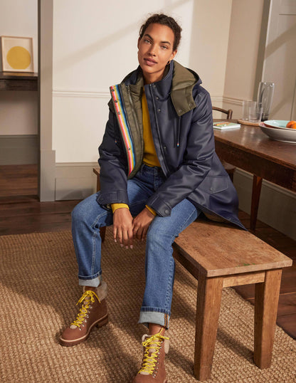 Bamburgh Raincoat-Navy/Khaki-6