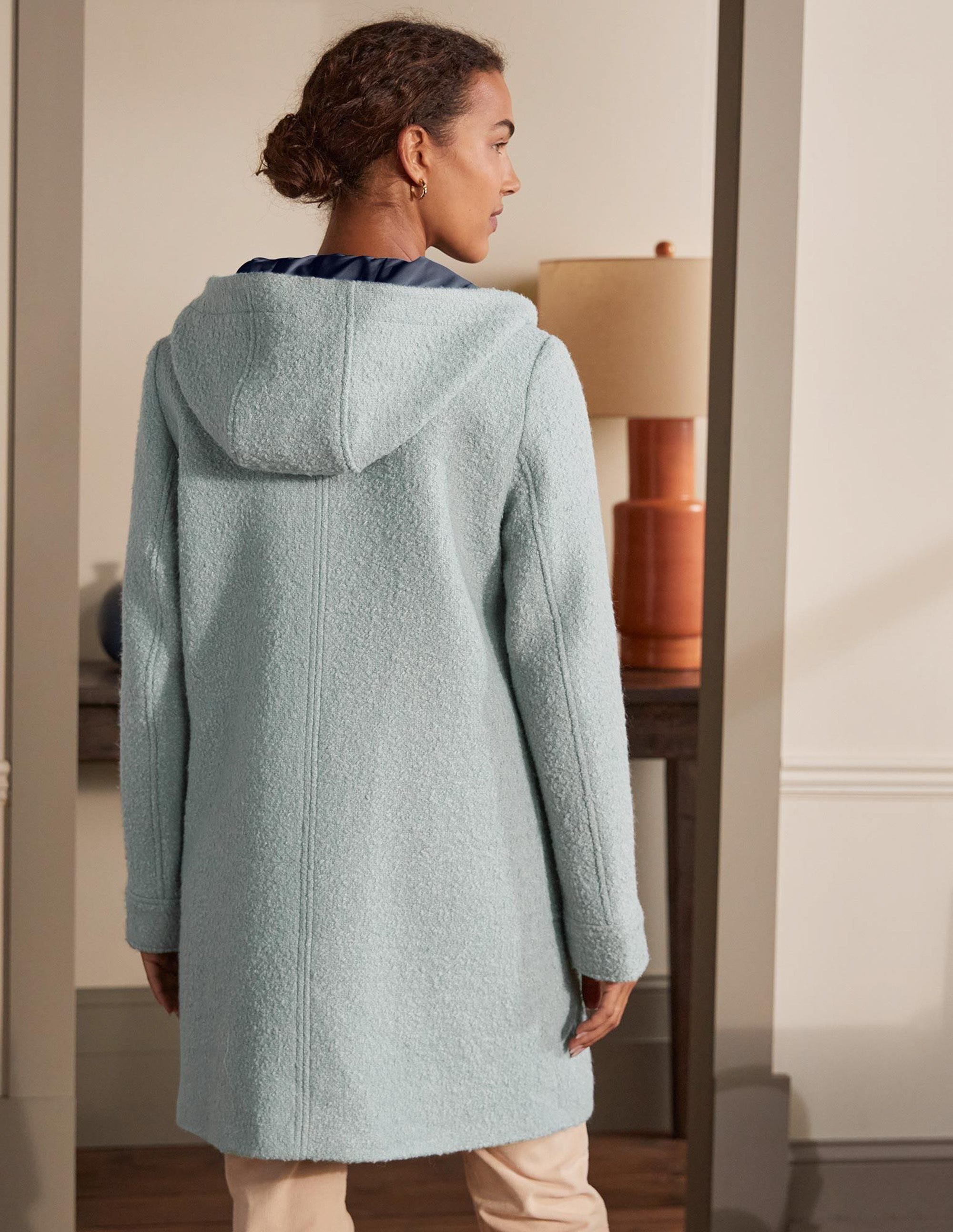 Cambridge Textured Coat-Icy Blue - Image 2