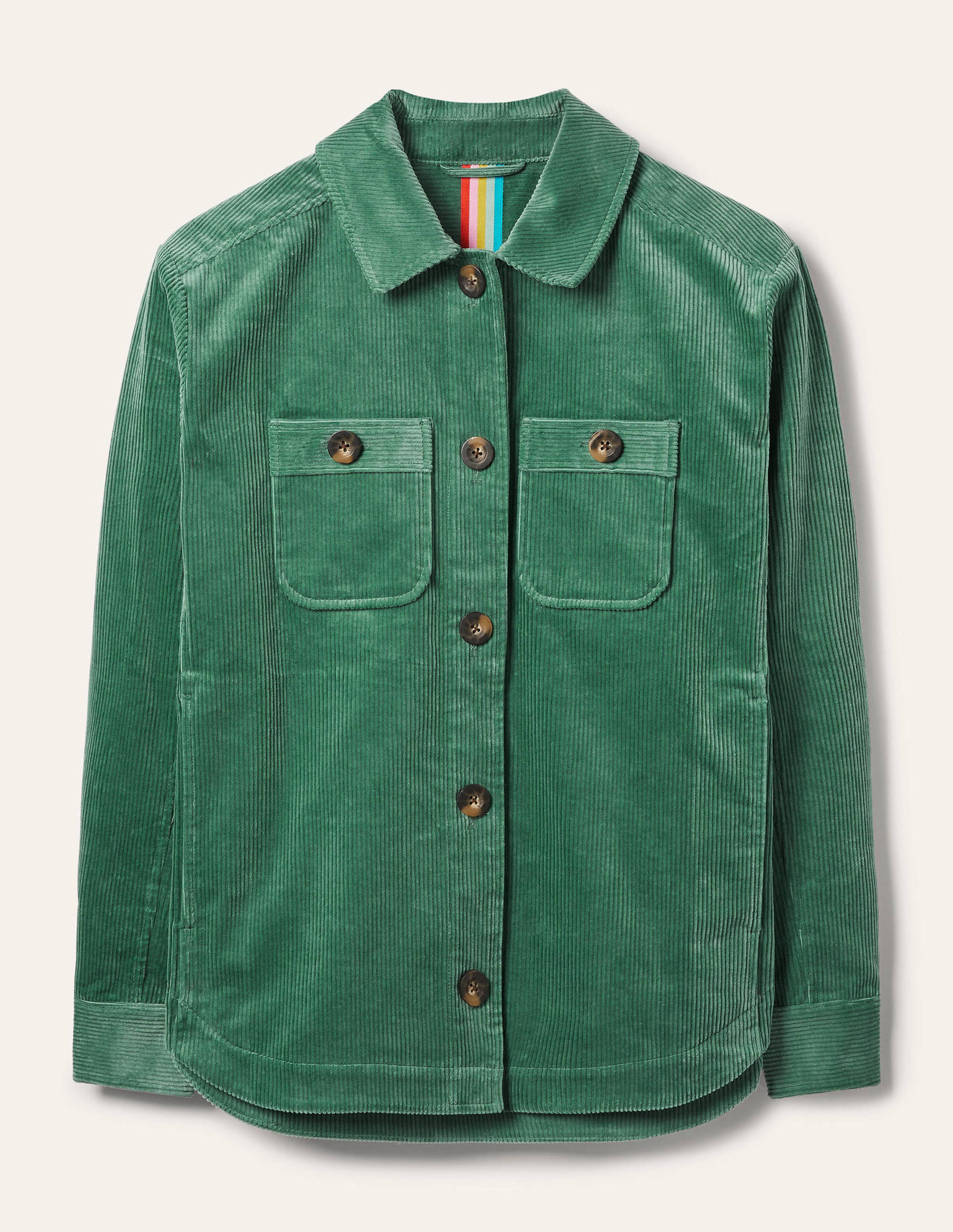 Cord Shacket-Sage Green - Image 5