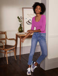 Double Layer Front Top-Regal Purple